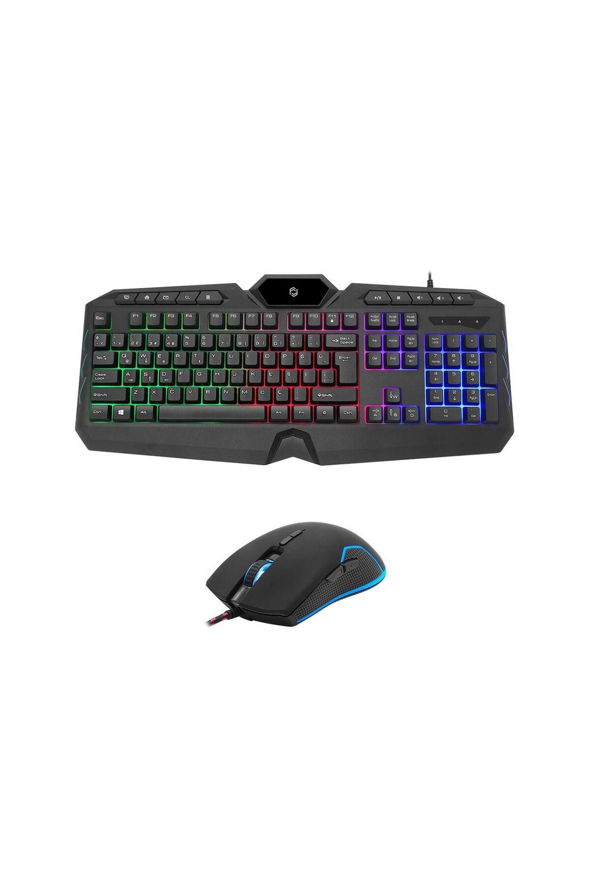 Vobotek Teknoloji Frisby FK-4865QU TR Q Multimedya Kablolu Klavye Mouse Set