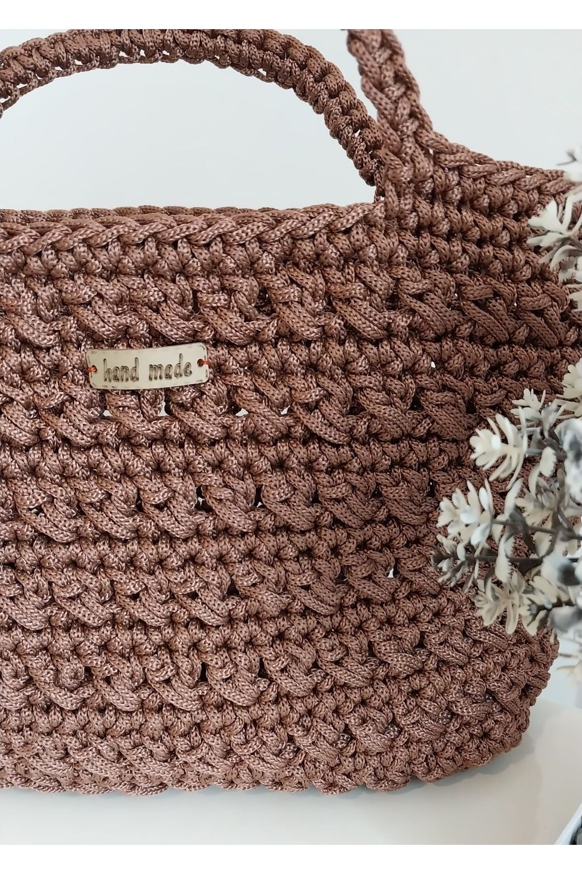 Nazlı Dokunuş El Örgüsü Kadın El Çantası – Handmade