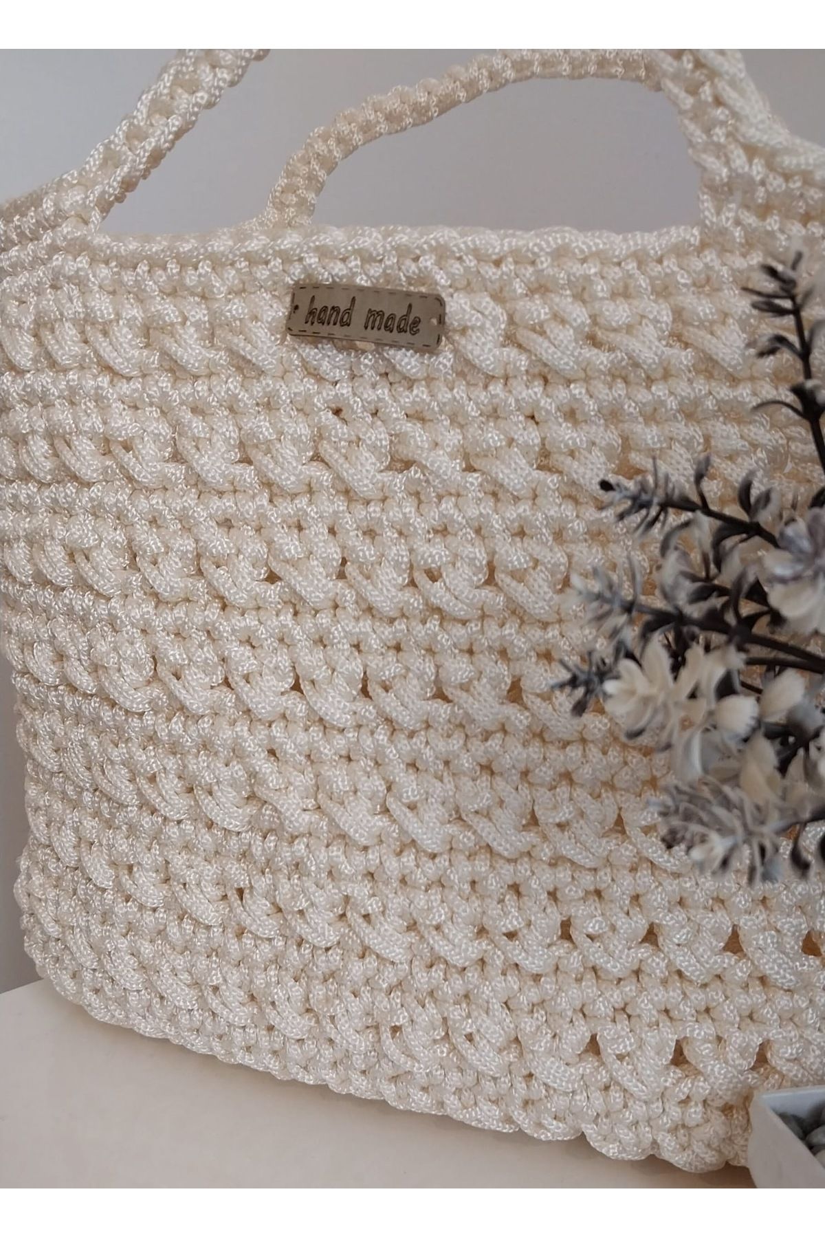 Nazlı Dokunuş El Örgüsü Kadın El Çantası – Handmade
