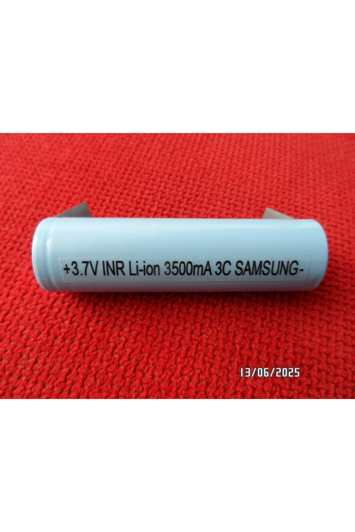 Samsung PUNTALI 18650 3.7V INR Lİ-İON 3500MA 3C SAMSUNG 18650 PİL 18650 3C 3500MAH BATARYA 3C 18650 PUNTALI