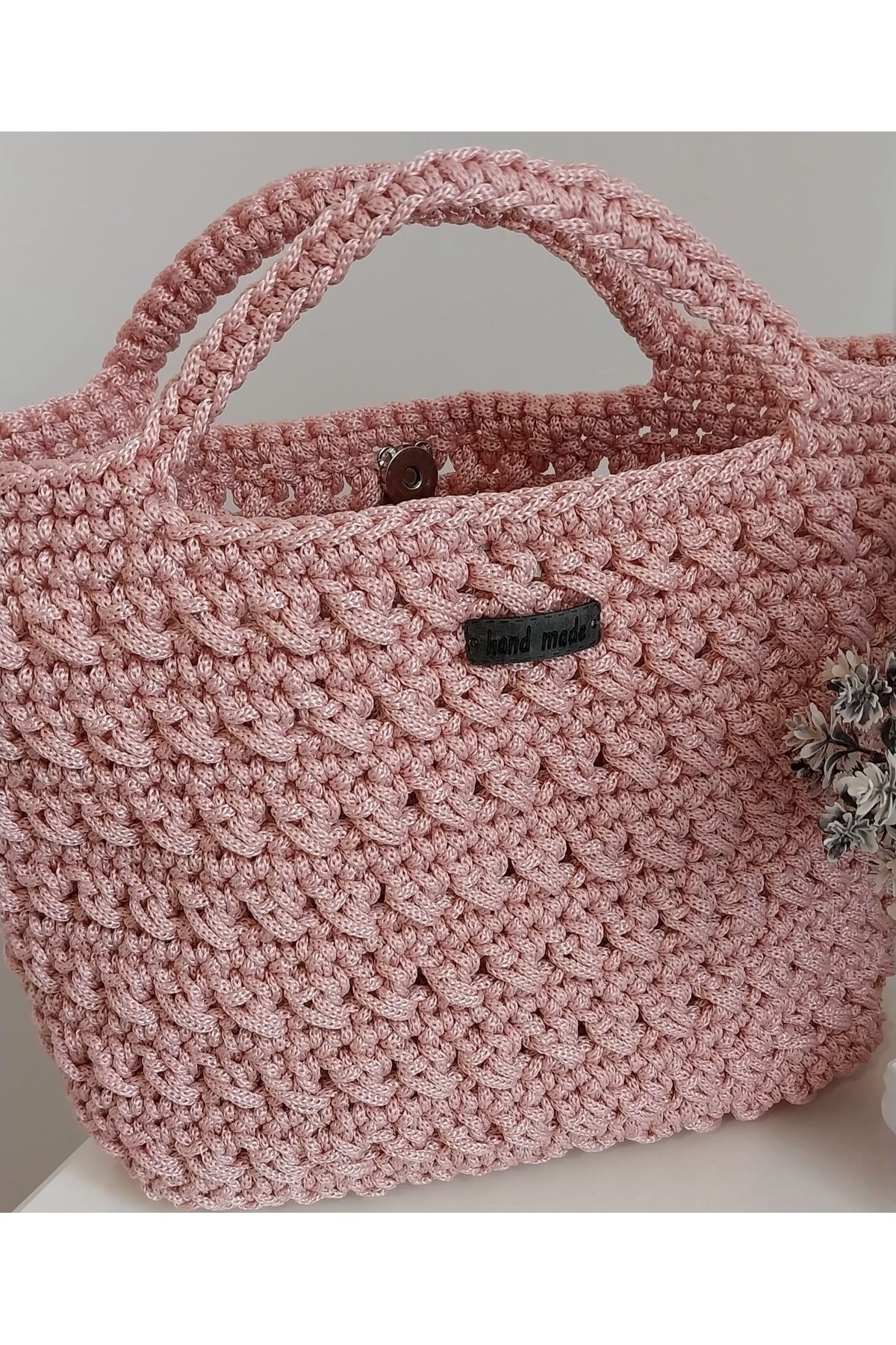 Nazlı Dokunuş El Örgüsü Kadın El Çantası – Handmade