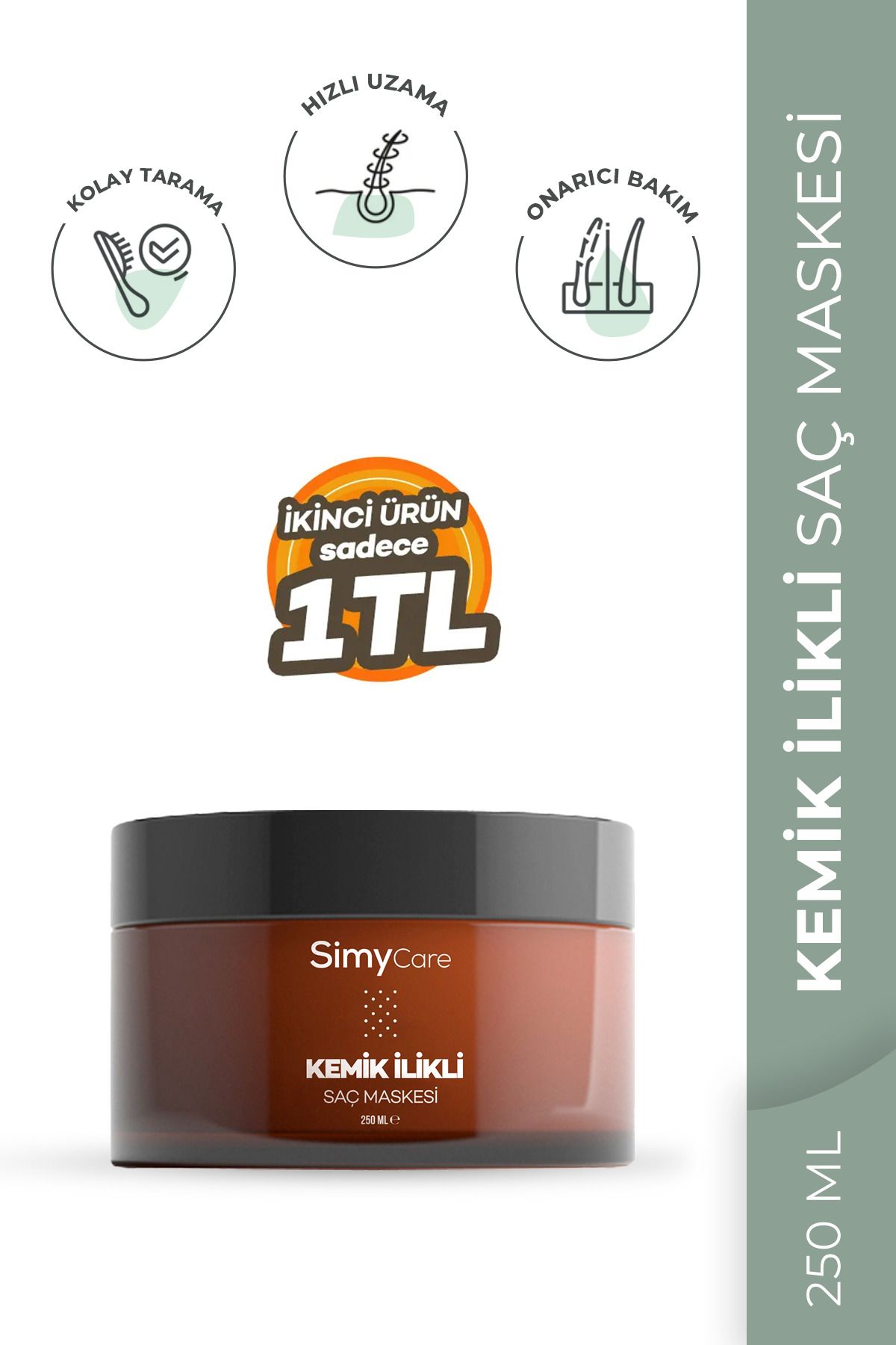 SimyCare Kemik İlikli Saç Maskesi
