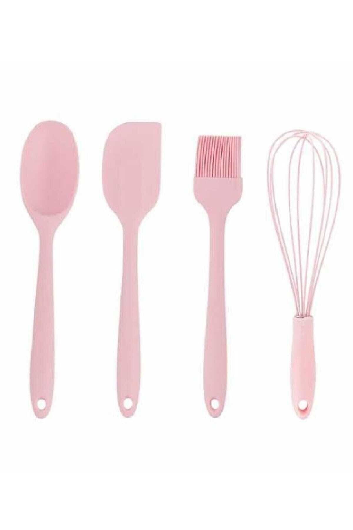 Tantitoni Silikon Açık Pembe 4 Lü Büyük Hazırlık Seti