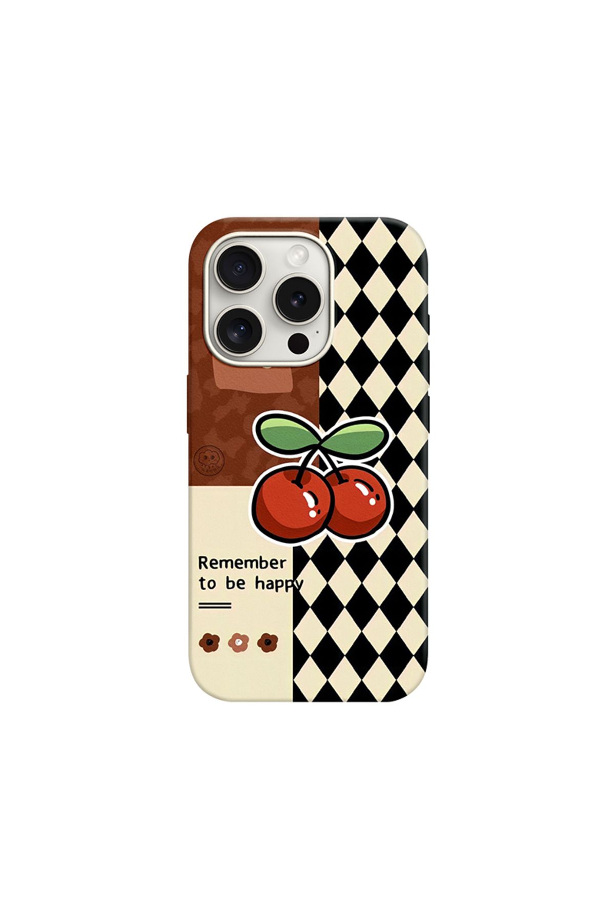Noir İphone 12-12 Pro Uyumlu Desenli İçi Kadifeli Lansman Kılıf
