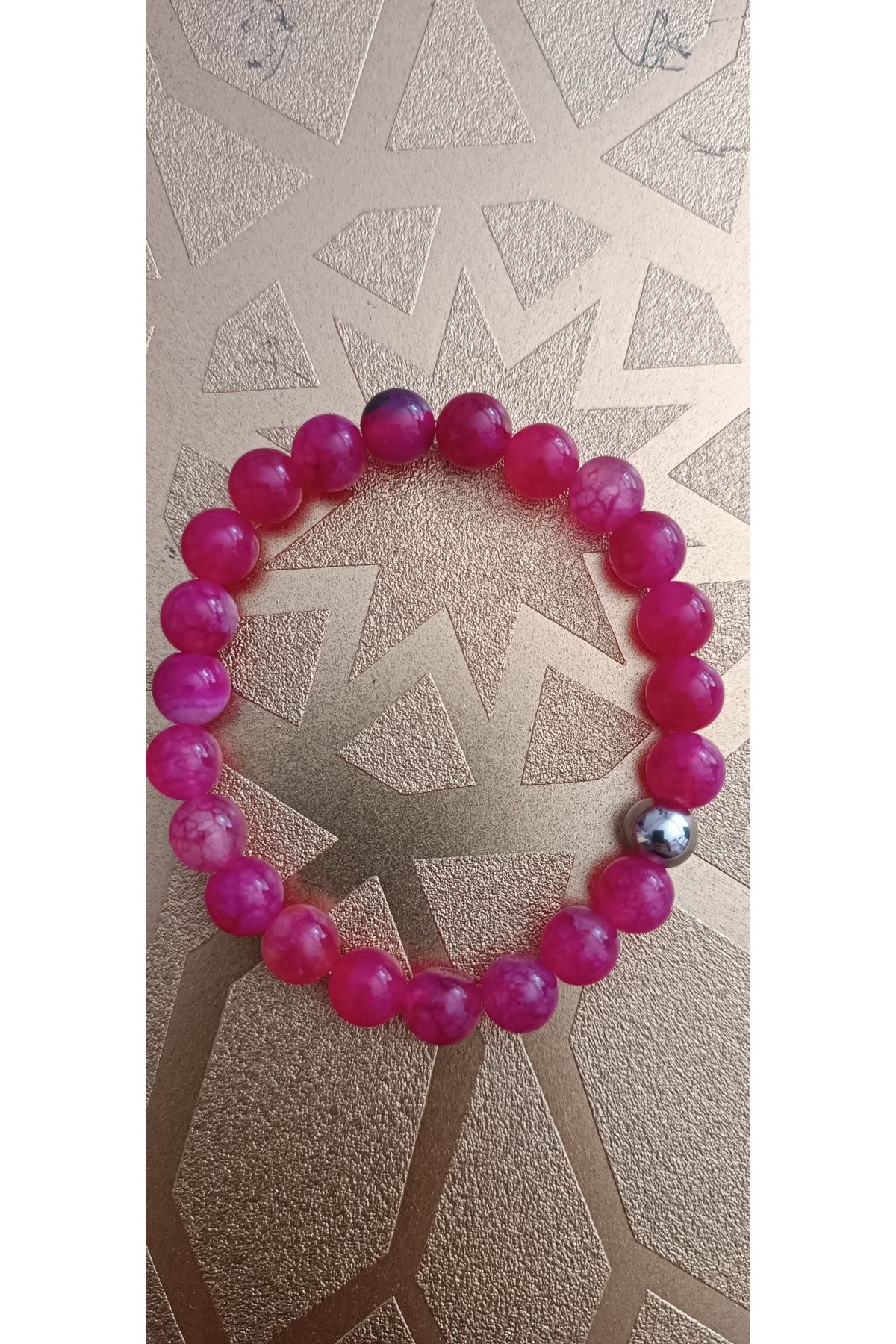 Bujiteri Pembe akik bileklik