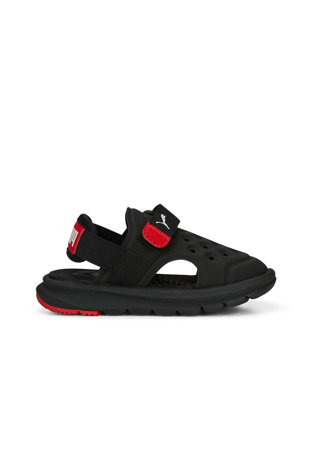 Puma Evolve Sandal Ac inf Bebek Sandaleti Siyah