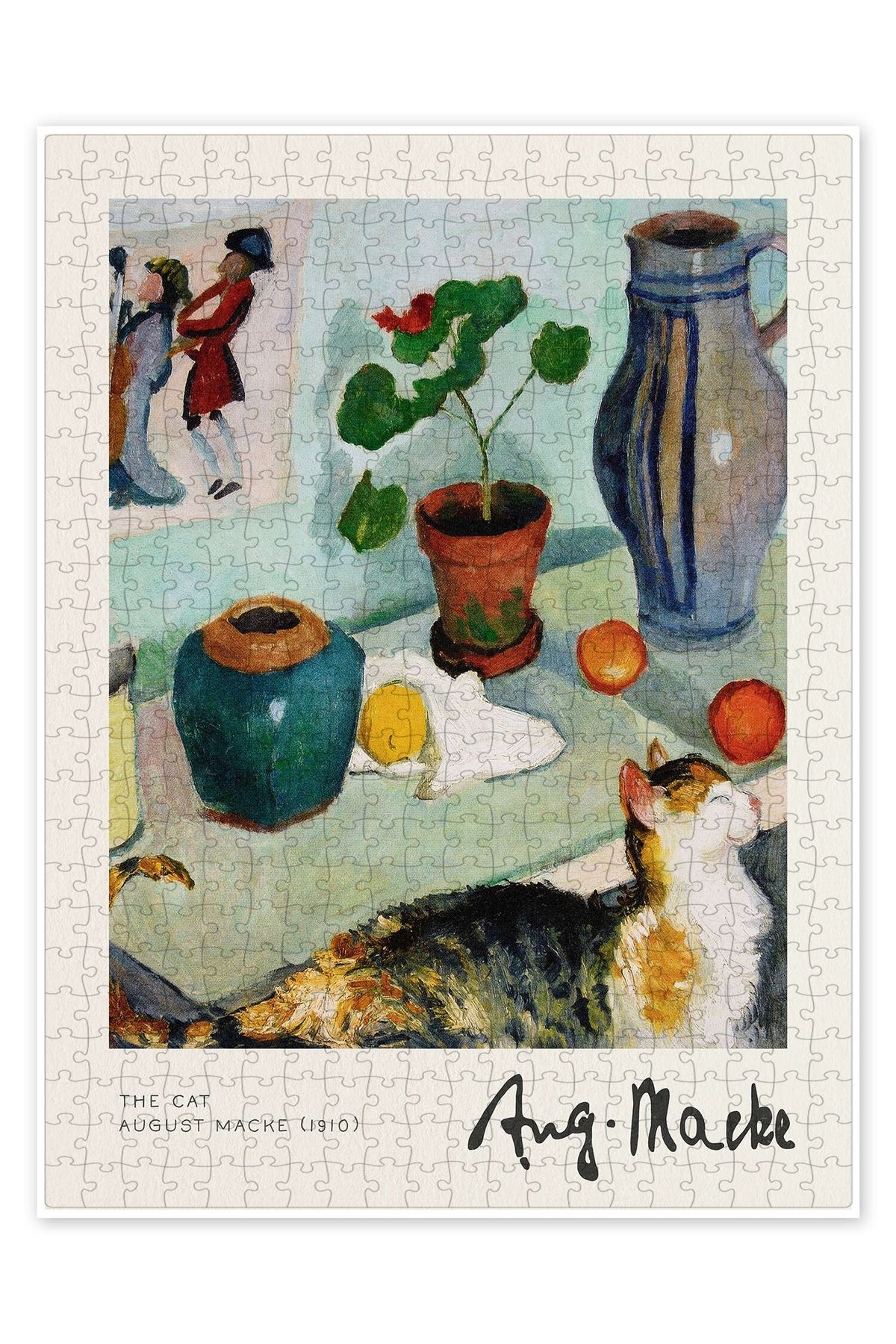 Jeronkarji Kedi 500 Parça Puzzle Yapboz Kedi Köpek Temalı Doğa ve Orman Hayvanları