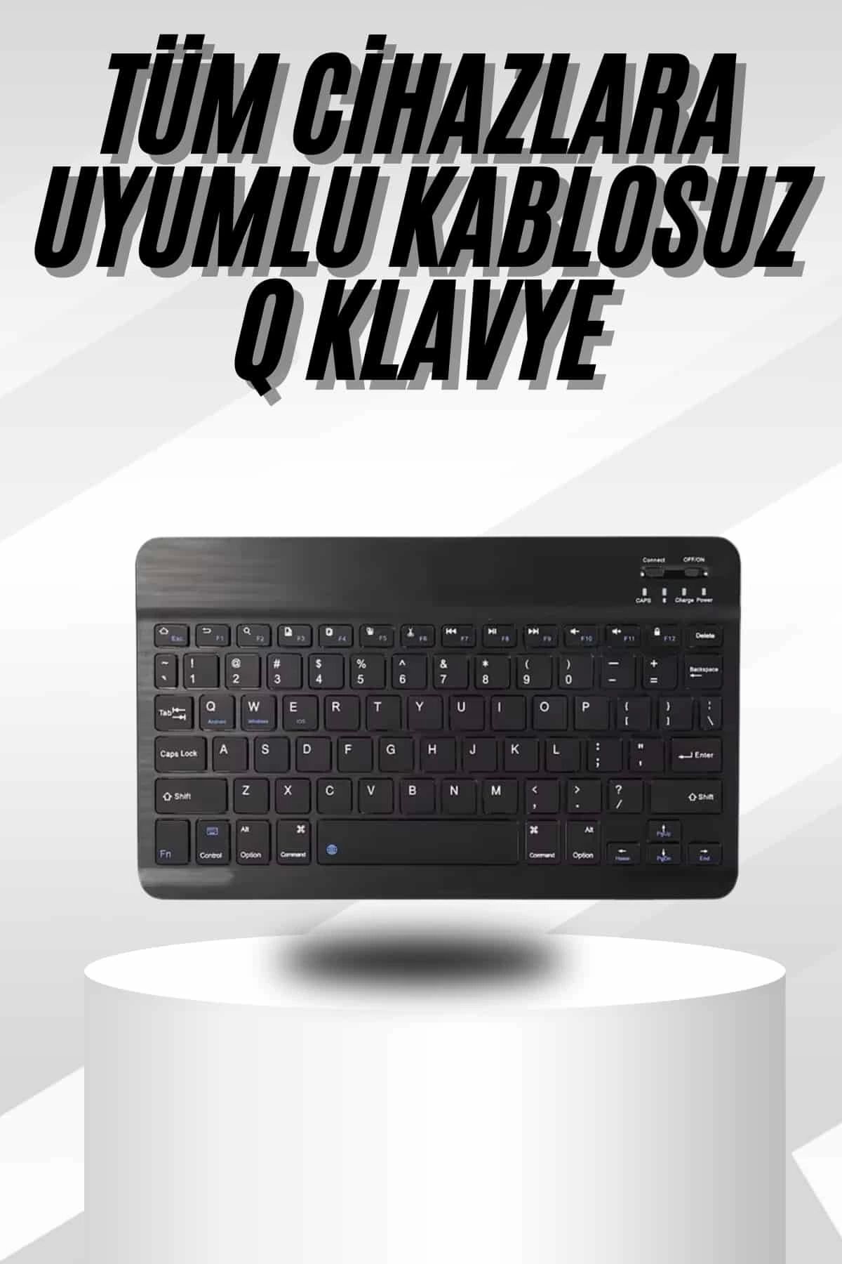 feifei Kablosuz Bluetooth Bağlantılı Taşınabilir Q Klavye Tüm Cihazlara Uyumlu