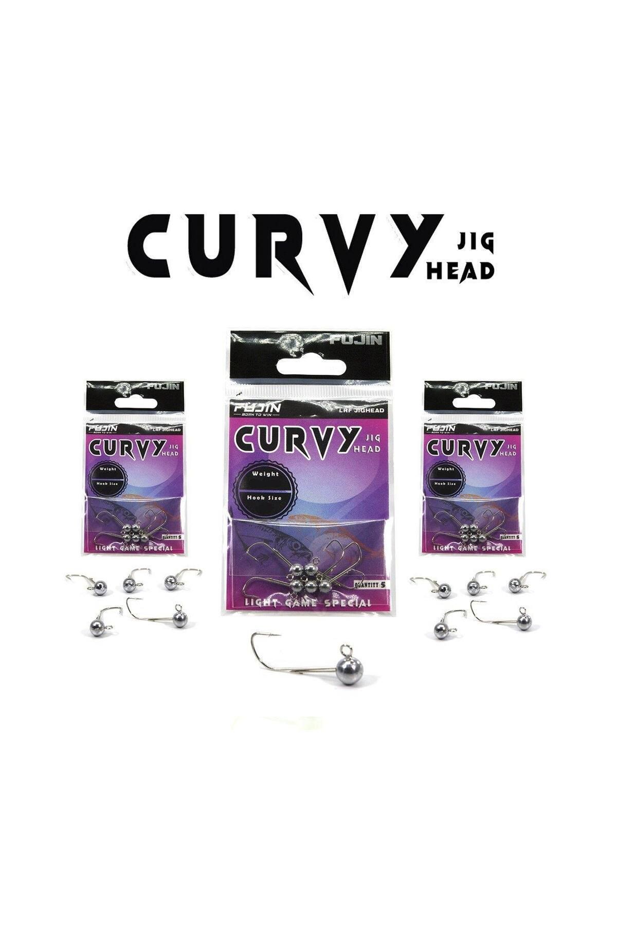 Fujin Curvy Jig Head No:8 0.7Gr