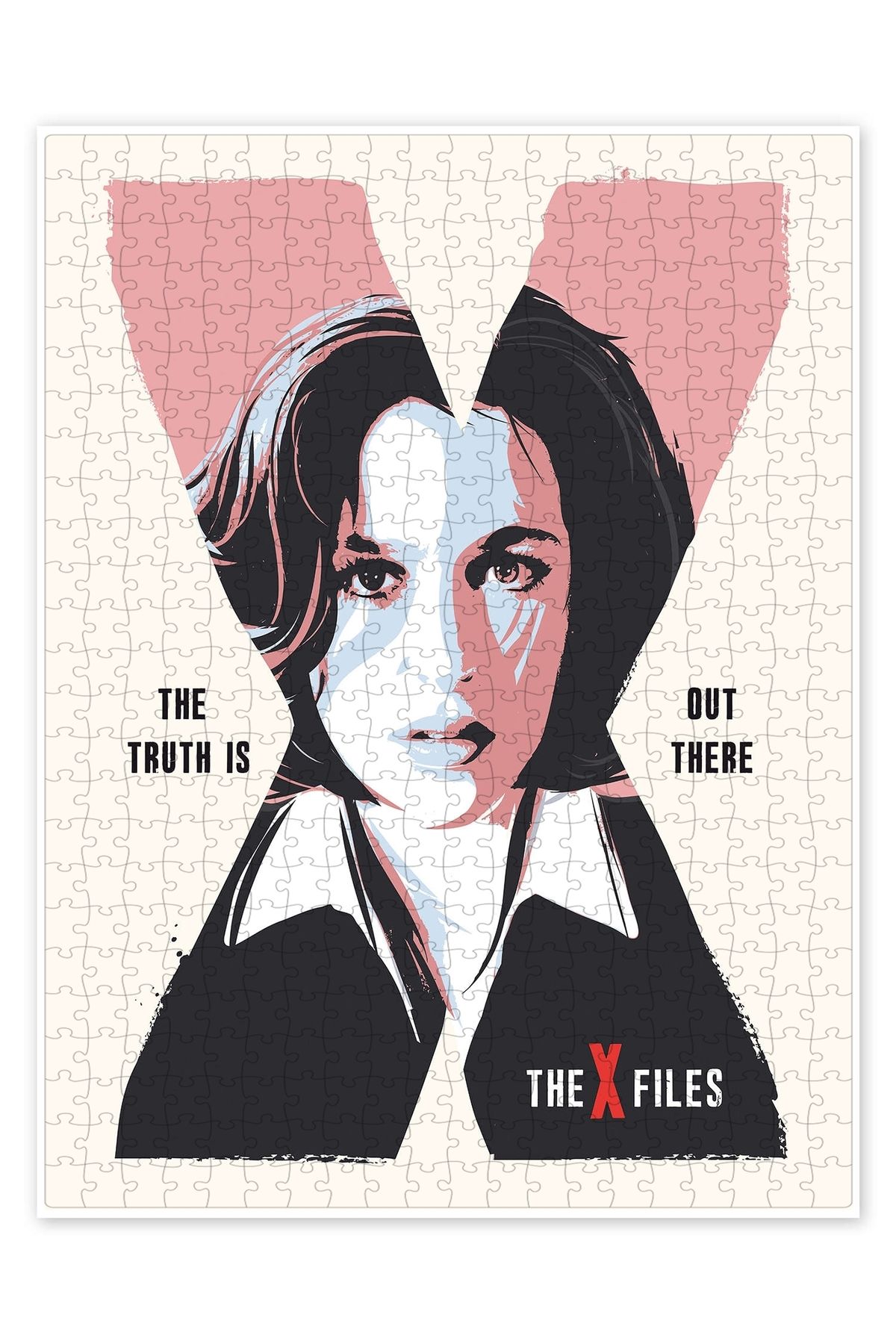 Jeronkarji Dana Scully, X Files 500 Parça Puzzle Yapboz Klasik Film Temalı