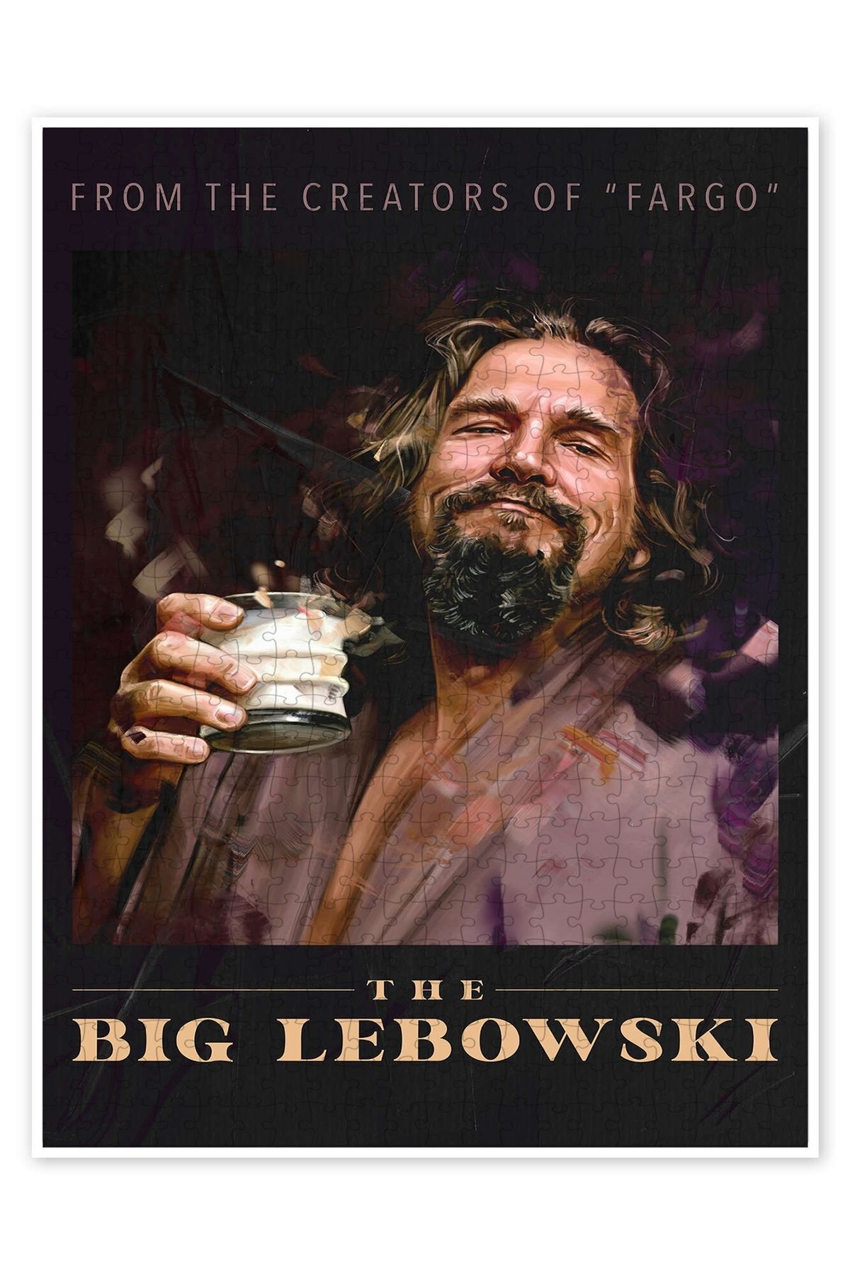 Jeronkarji The Dude - The Big Lebowski 500 Parça Puzzle Yapboz Klasik Film Temalı