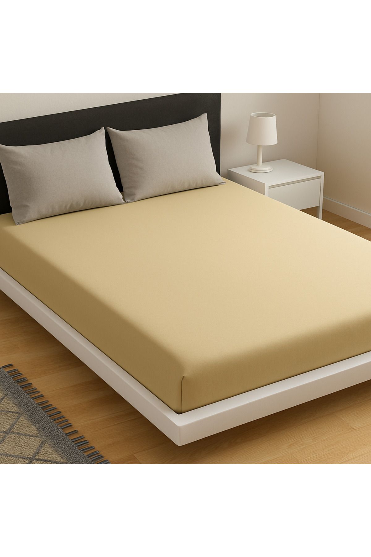 cs ilkim-Elastic Cotton Combed Sheet 180X200 - Fitted Sheet 2