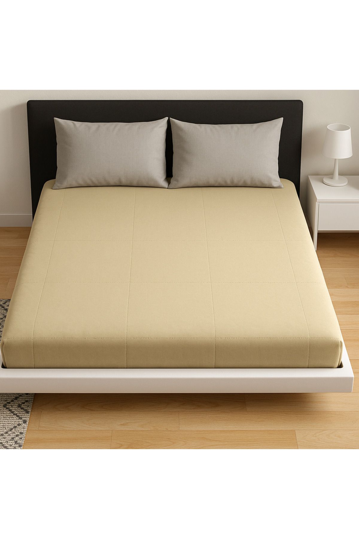 cs ilkim-Elastic Cotton Combed Sheet 180X200 - Fitted Sheet 3