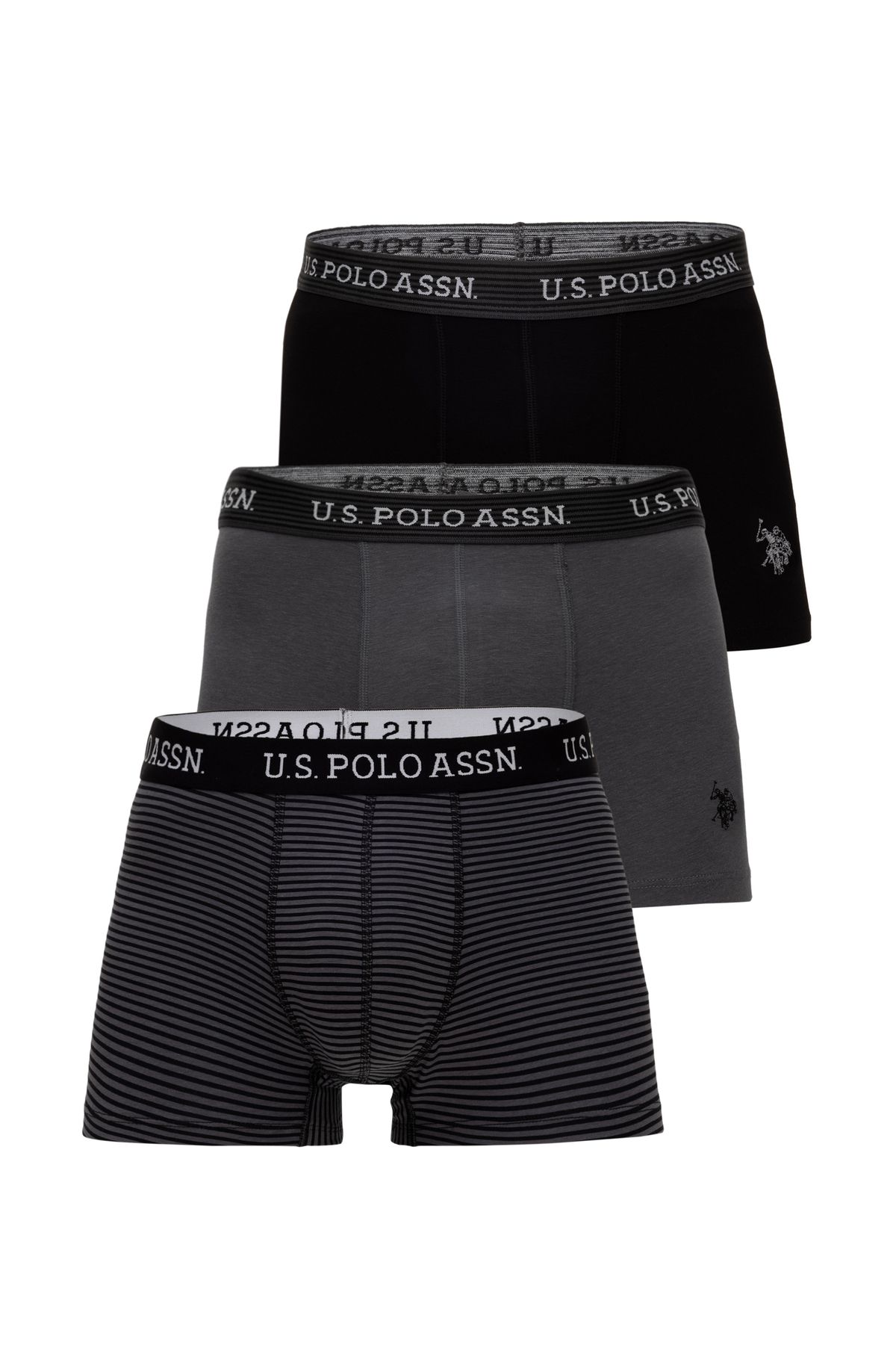U.S. Polo Assn. Erkek Siyah İç Giyim Alt 50310722-VR046