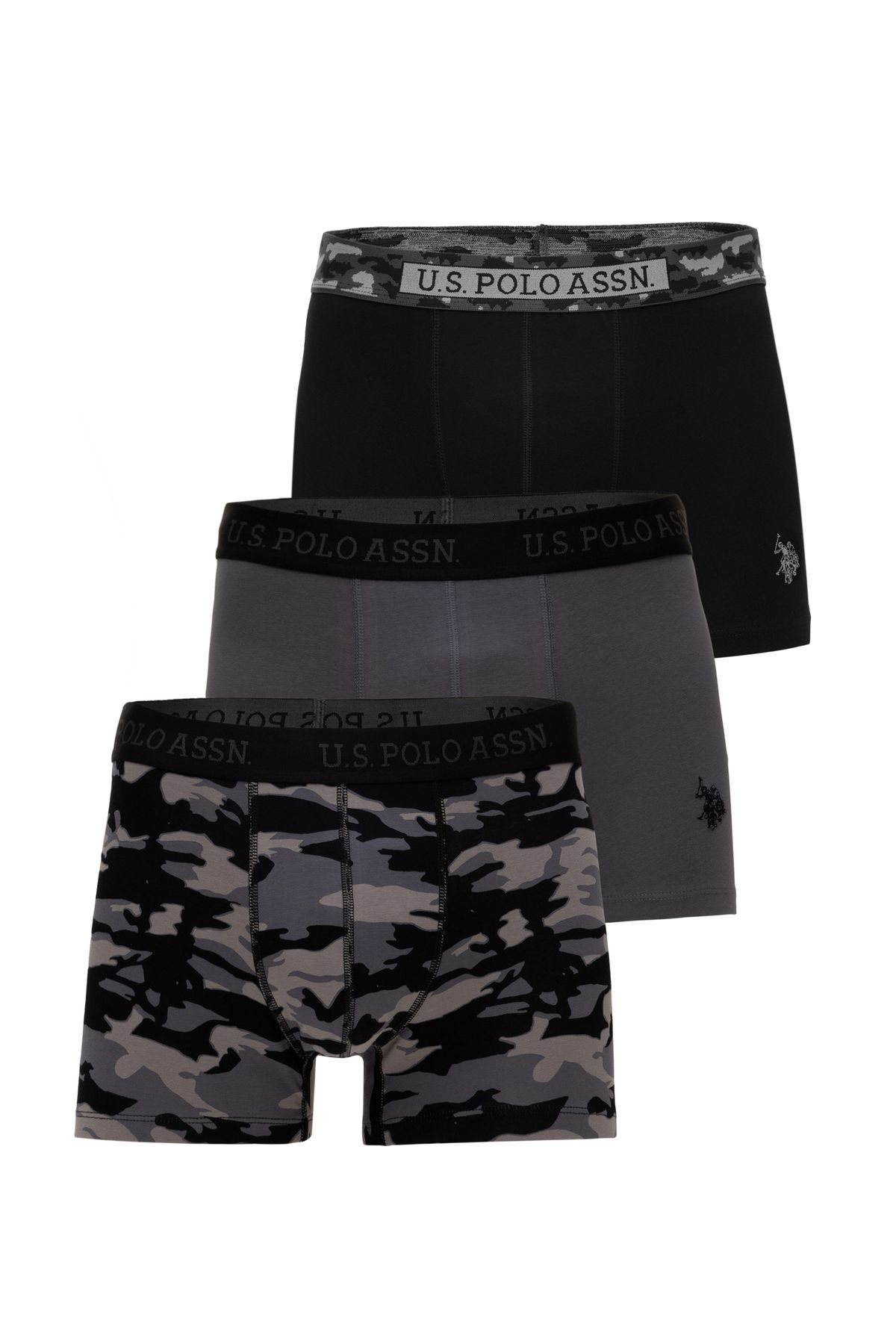 U.S. Polo Assn. Erkek Siyah İç Giyim Alt 50310724-VR046