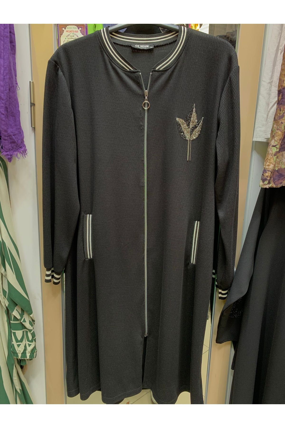 Butik Tesettür mevsimlik fermuarlı kap