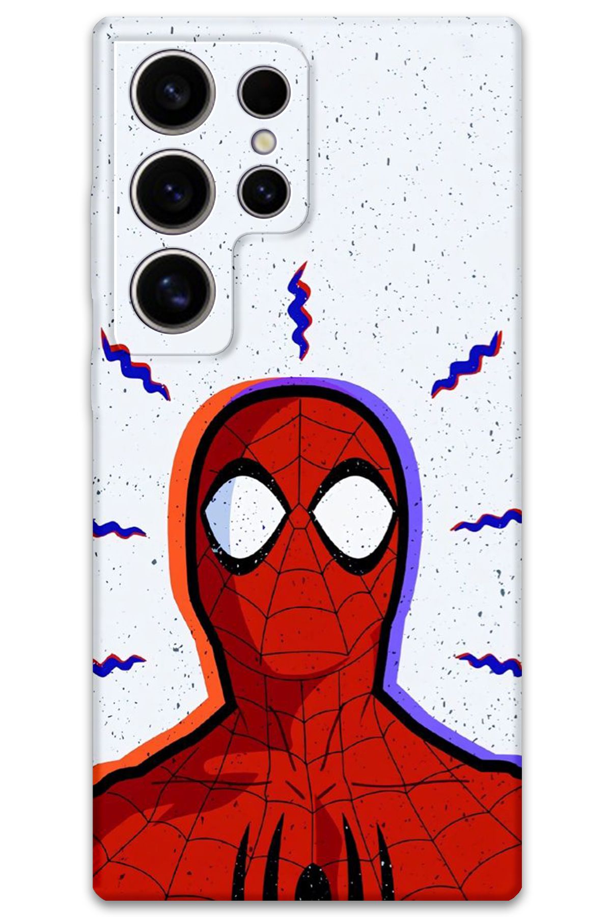 Gramaphone Galaxy S22 Ultra Uyumlu Spiderman Desenli Telefon Kılıfı + Ekran Koruyucu - 5830
