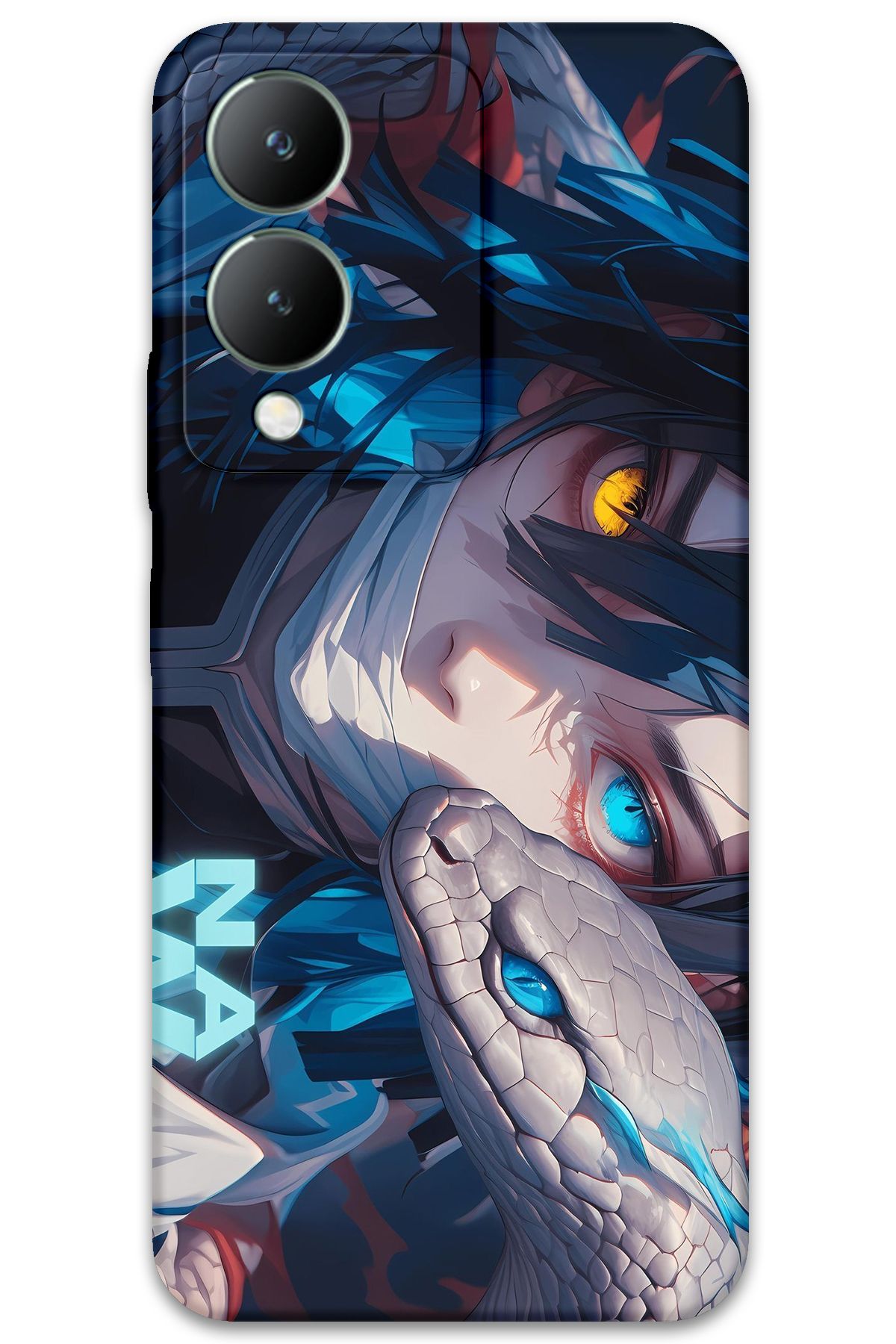 Gramaphone Vivo Y17s Uyumlu Anime Desenli Telefon Kılıfı + Ekran Koruyucu - 5748