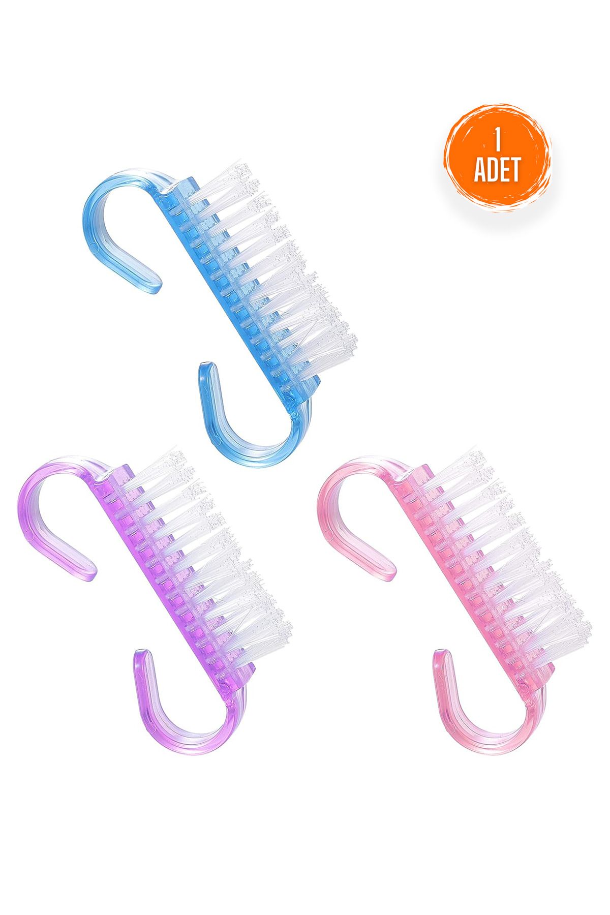 Factorial Tırnak Temizleme Fırçası Mini Ergonomik Toz Fırçası Hassas Detaylı Parmak Tırnak Temizleyici Fırça