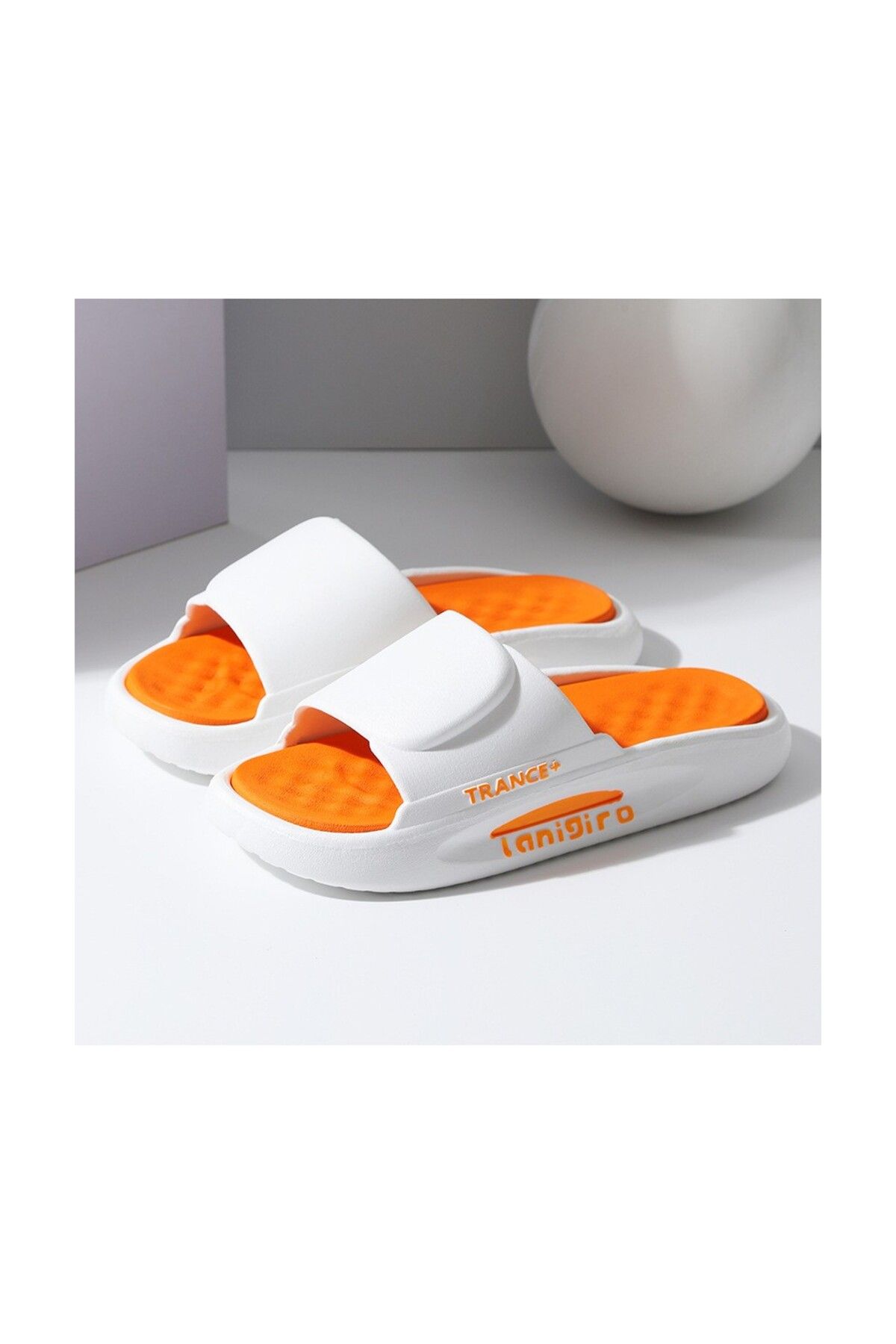 AyShop Yumaşak Taban Kore Tarzı Ev Banyo Plaj Kumsal Terlik