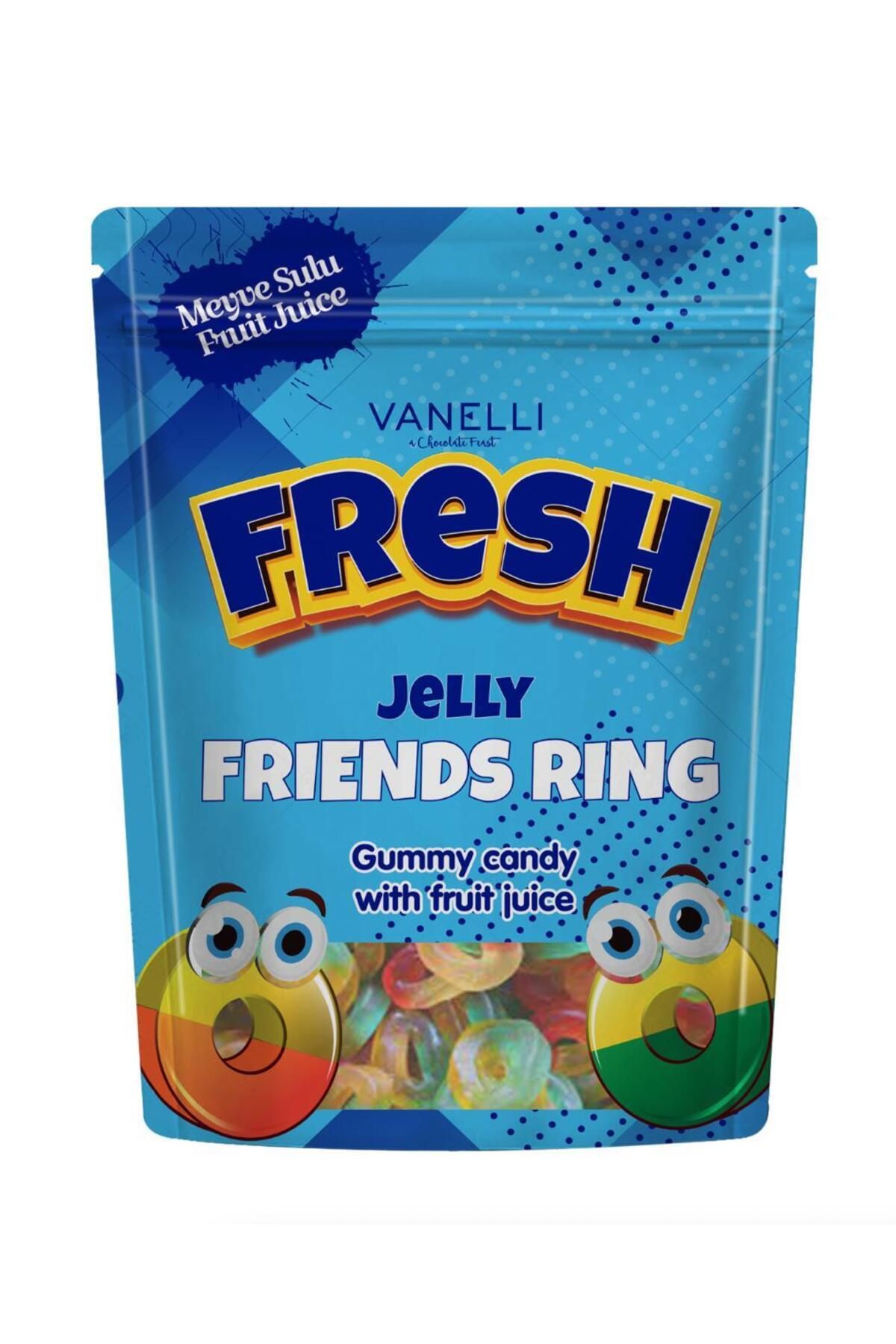 Vanelli VANELLİ Fresh Jelly Yumuşak Şeker- Rings 200 GR