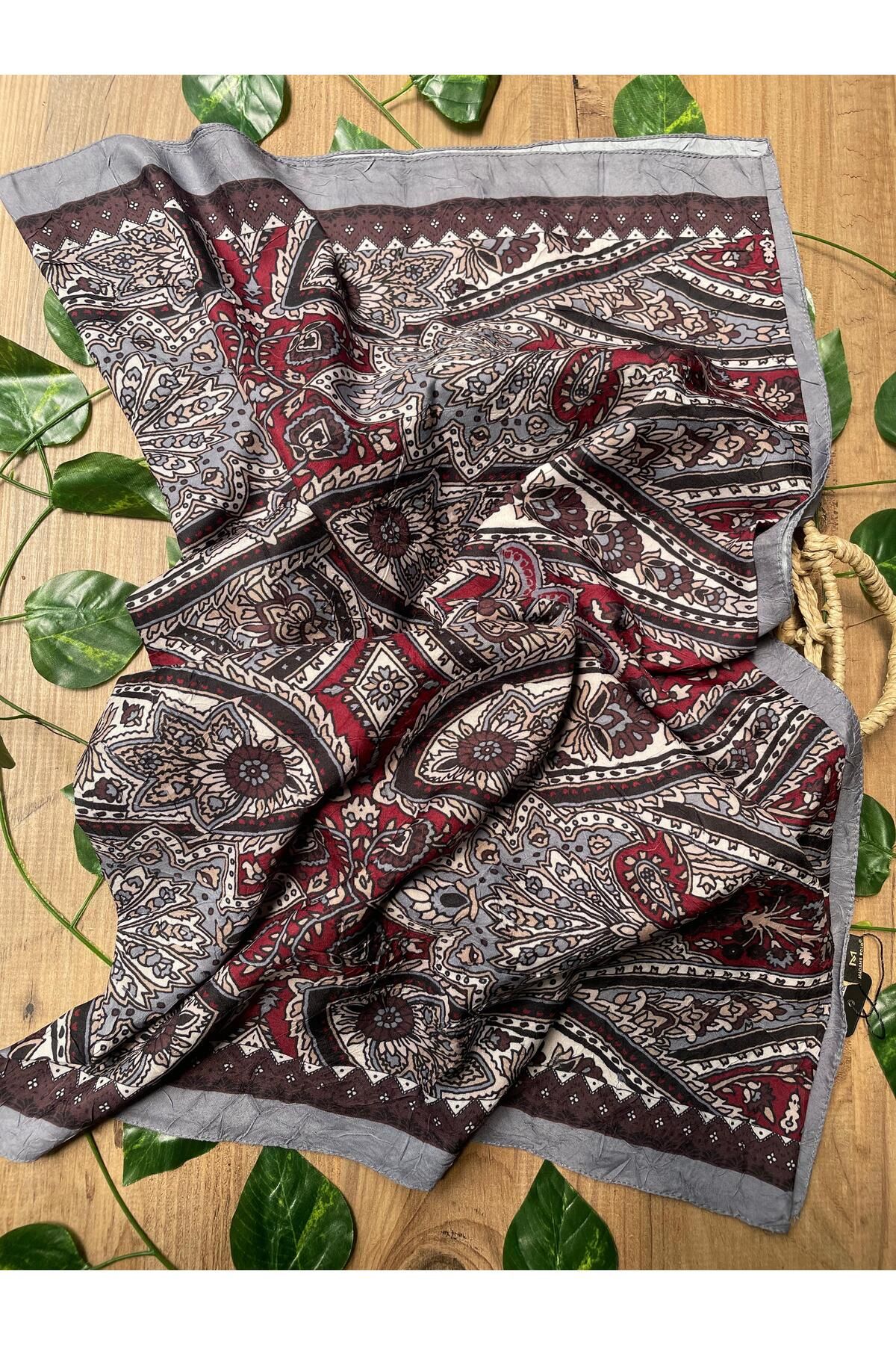Butik Desenli pamuk şal