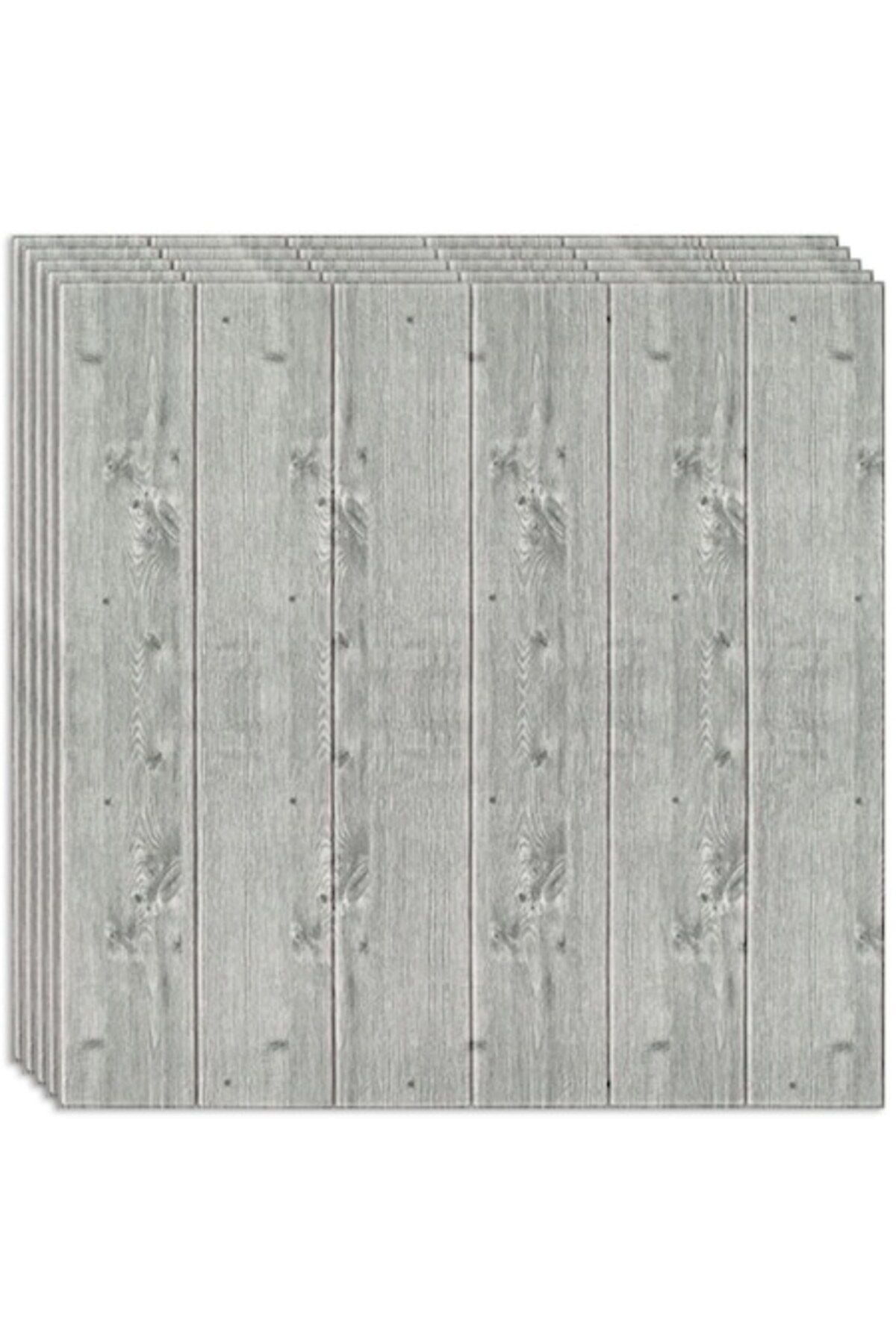 HOZRO-Set of 50 x HOZRO self-adhesive 3D wallpaper, imitation wood panel pattern 1