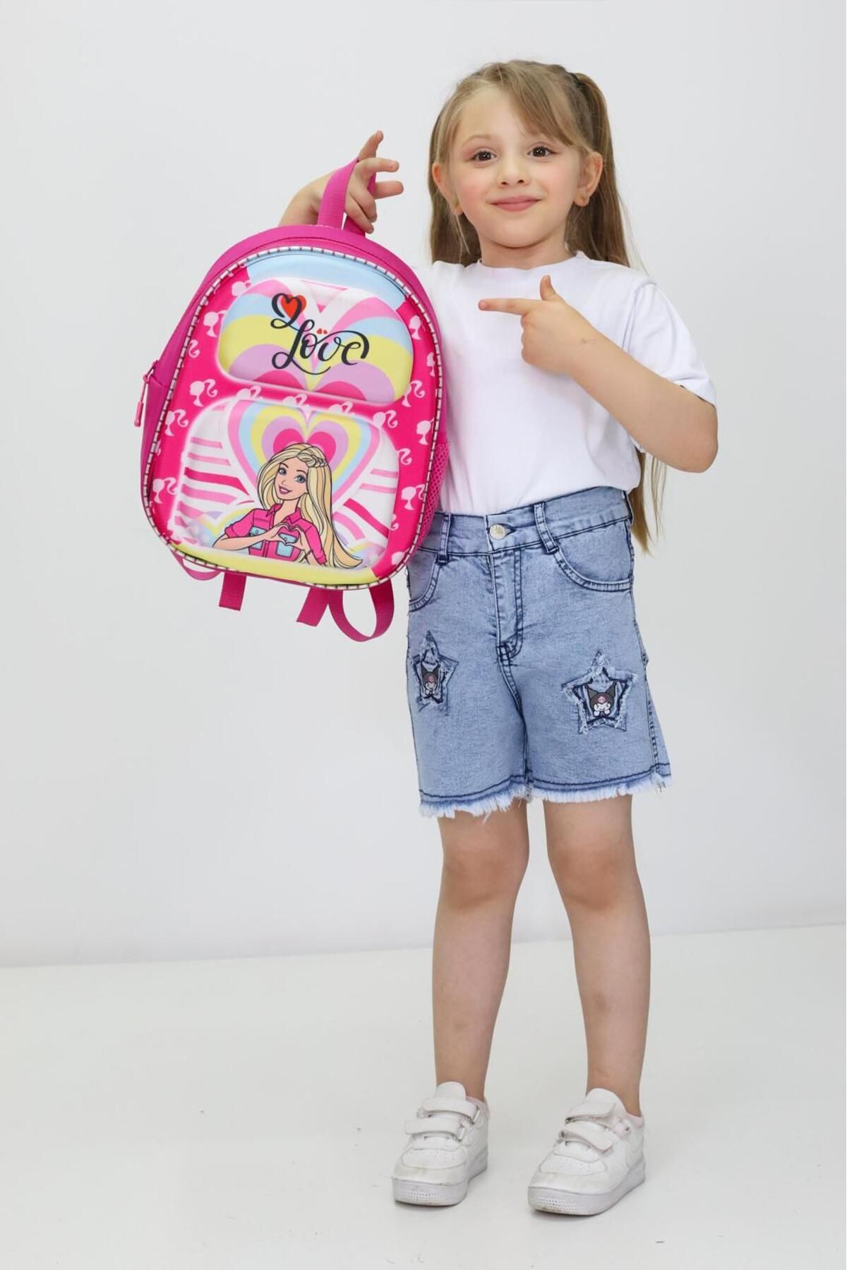 Probag Love Barbie Temalı Pembe Rüyalar Ortopedik Anaokulu ve İlkokul Çantası