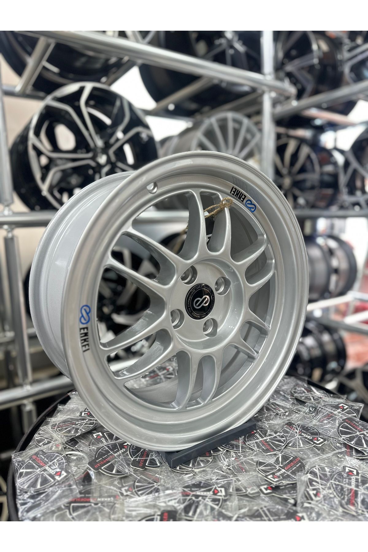 ENKEİ 16'' 4x100 ENKEİ RPF 01 SİLVER RENK JANT MODELİ