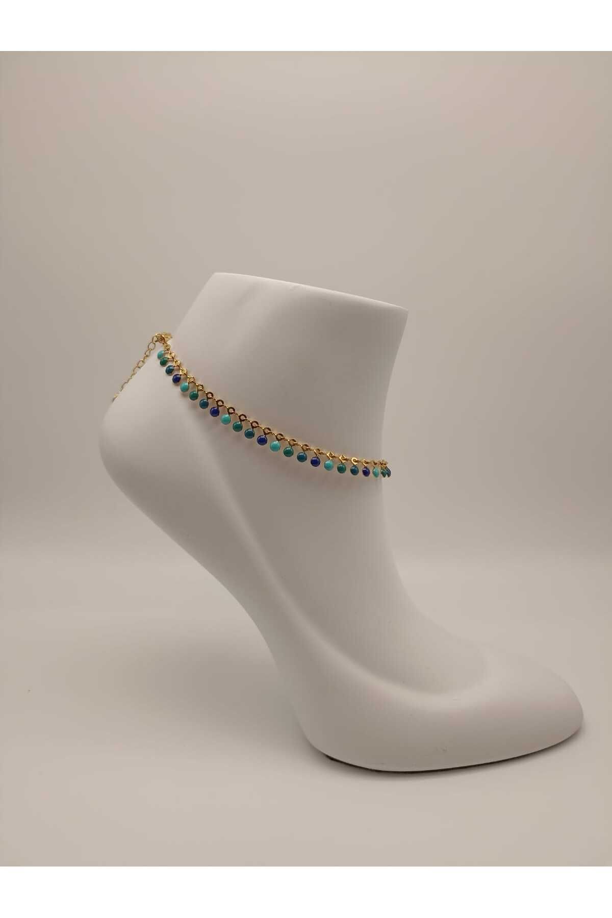 TLSMACCESORIES ÇELİK MİNELİ HALHAL LACİVERT
