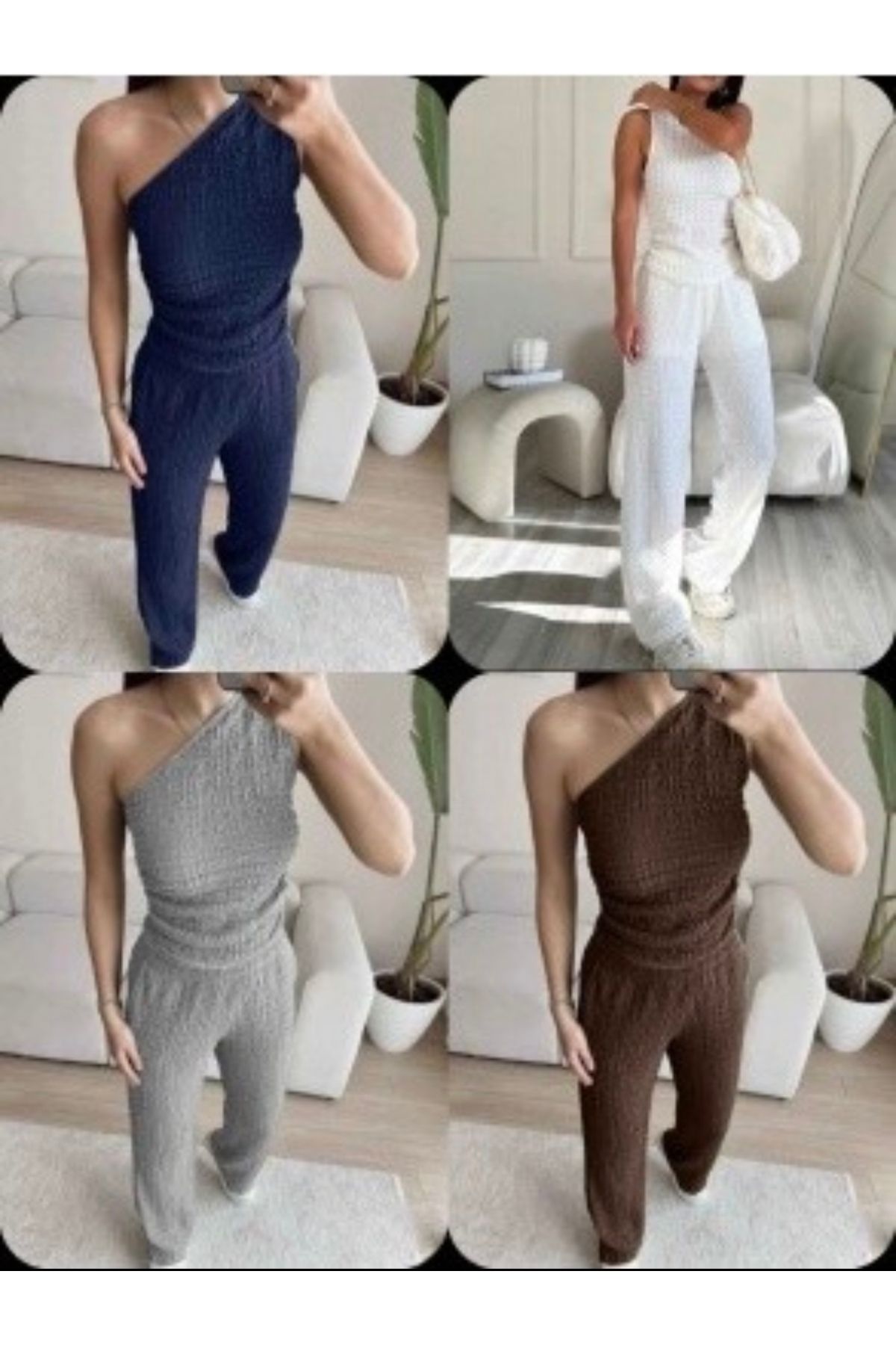 eseza tekstil İkili takım crop&pantolon