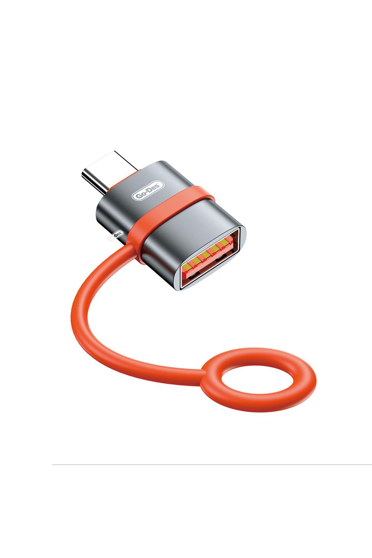 Go-Des Go Des GD-CT071 Type-C to USB-A OTG Adaptör Veri Aktarımı ve Hızlı Şarj Özellikli