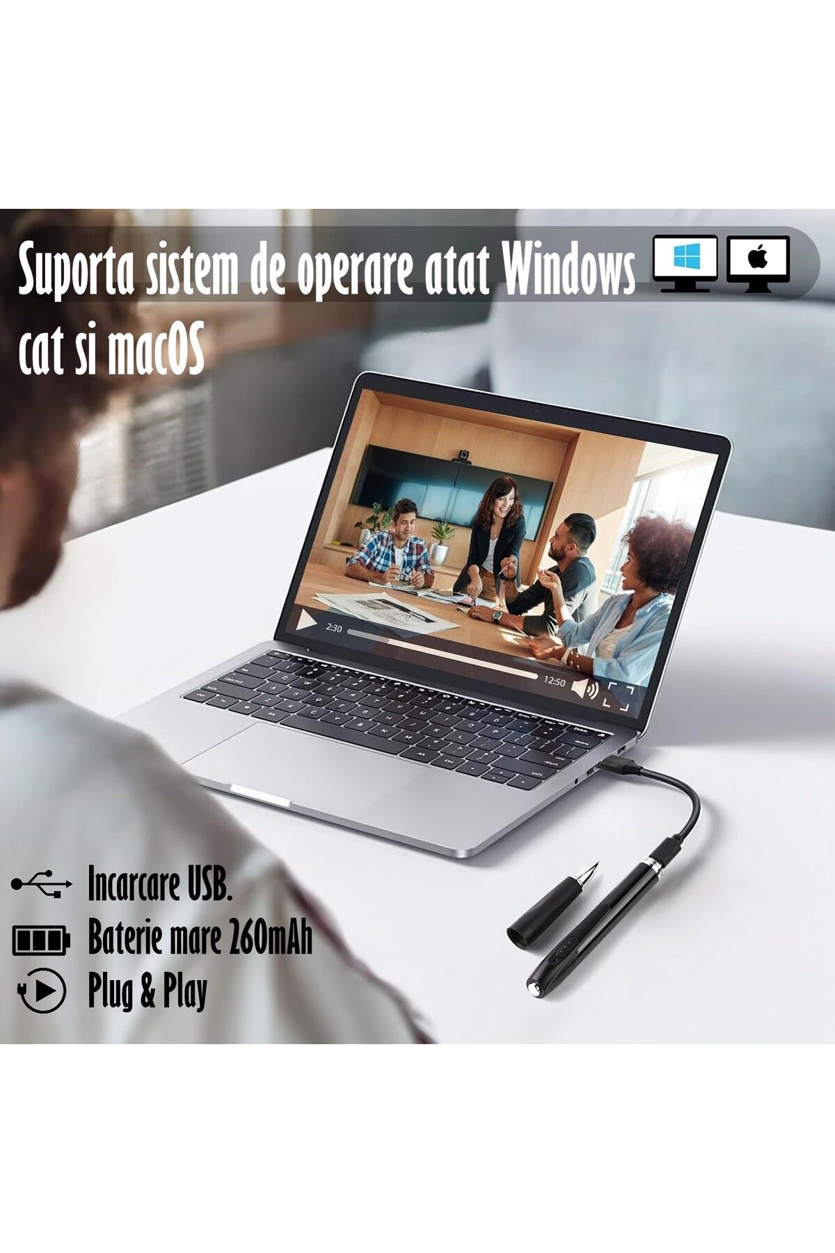 REVOSE-Spy Pen with 1080 Full HD Camera and Microphone, Recording, Photo, Spy Device with Hidden Camera 9