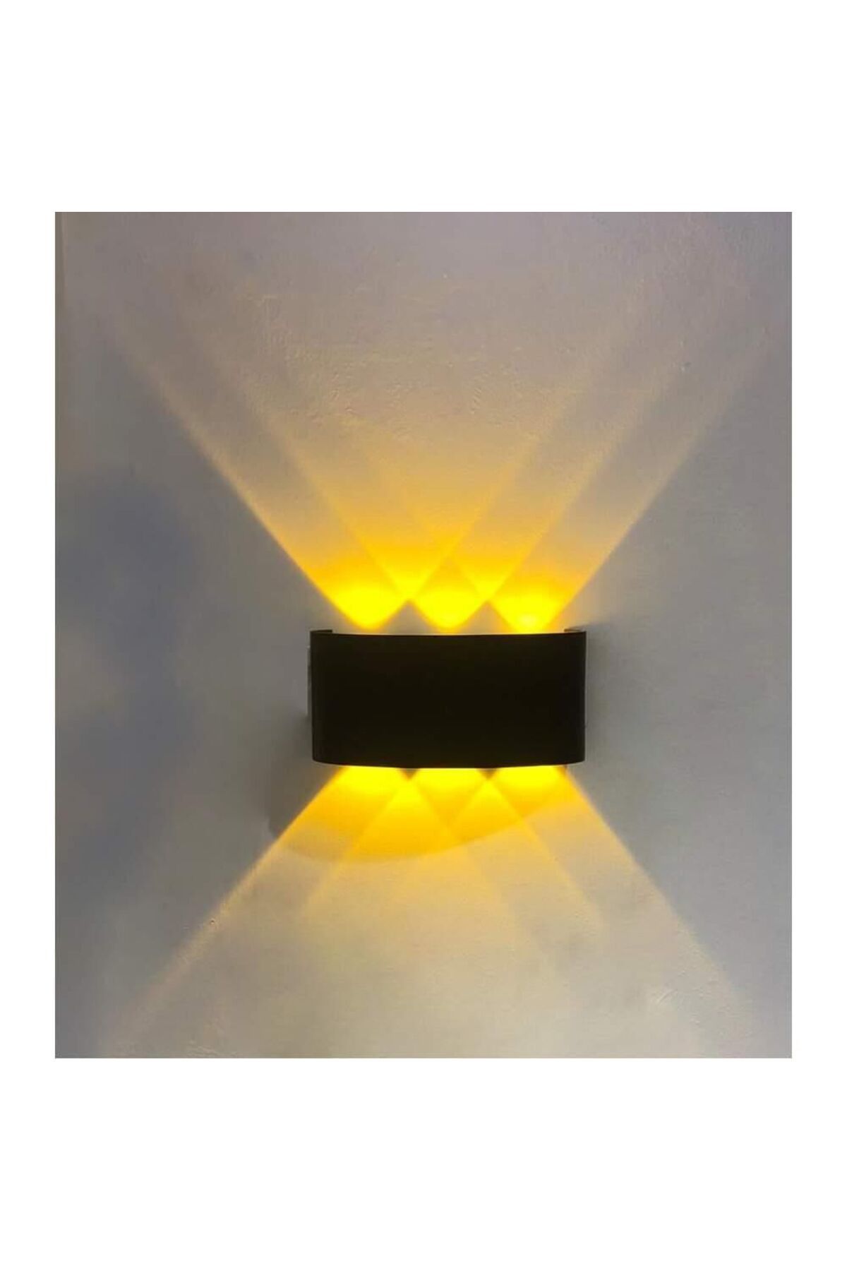 Cata CT-8011 12 WATT HAİTİ SİYAH KASA APLİK AMBER