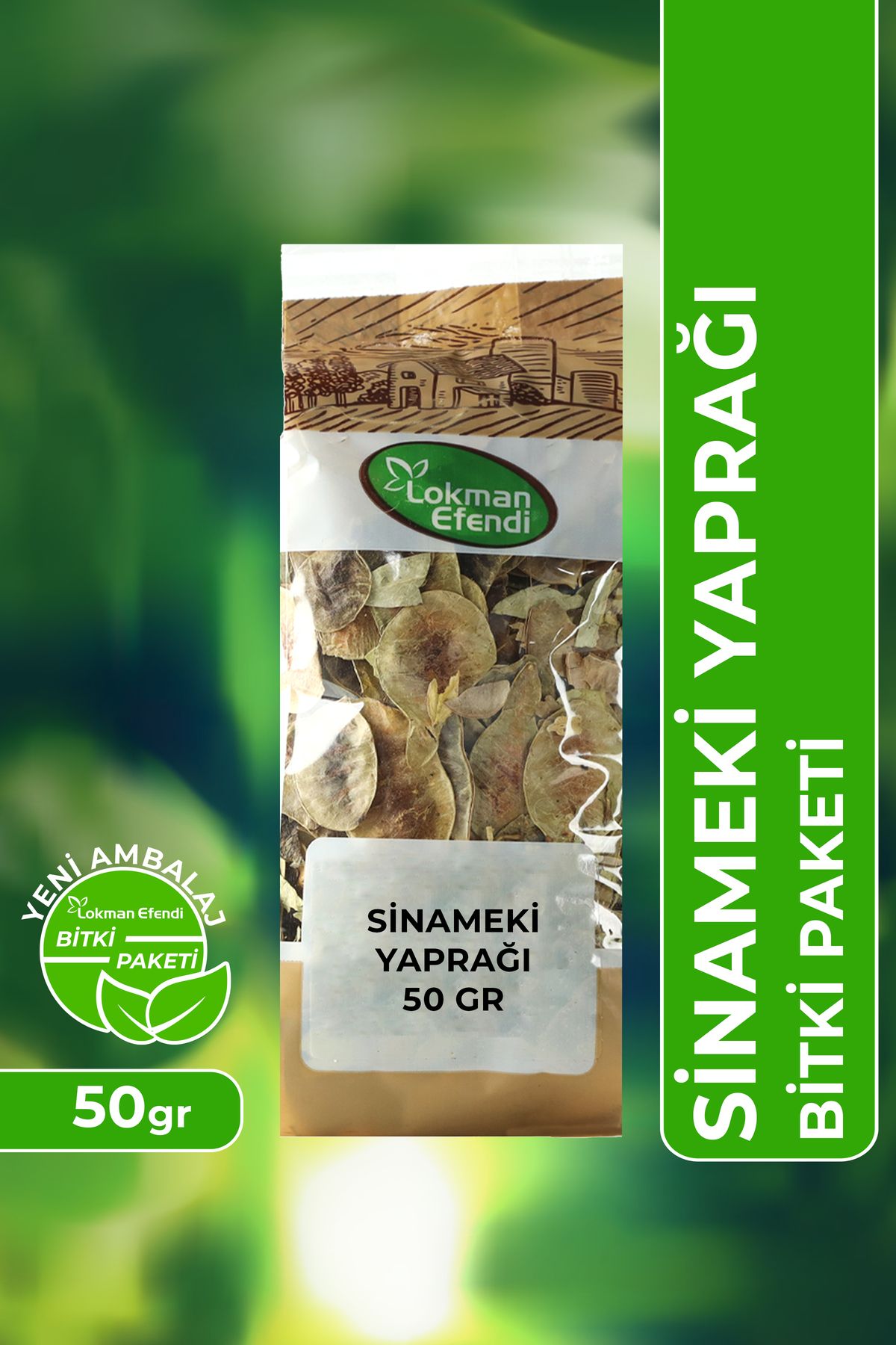 Lokman Efendi Sinameki Yaprağı 50 gr