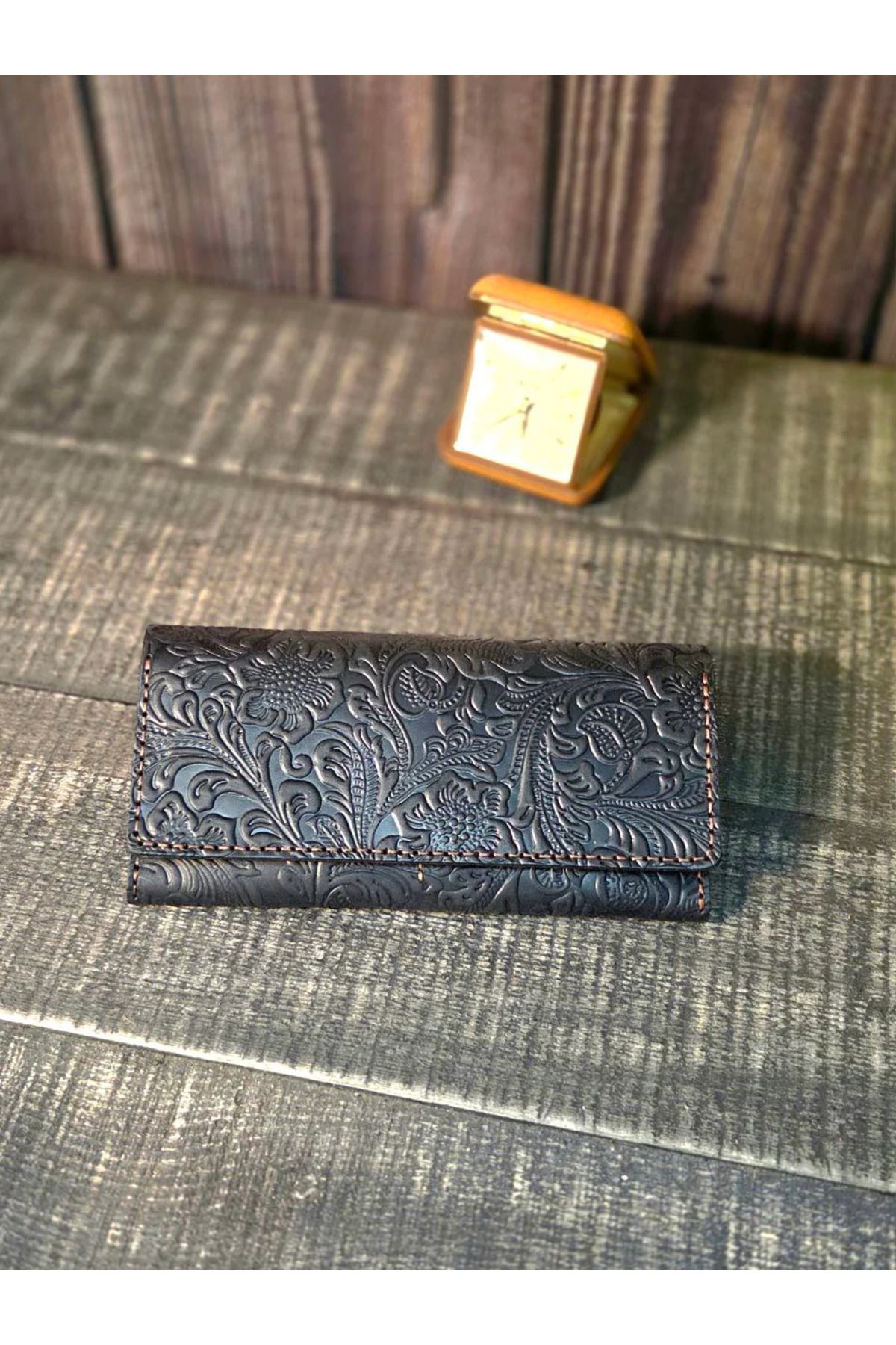 Wild West Crafted MSTNG Large Uzun Kadın Cüzdan