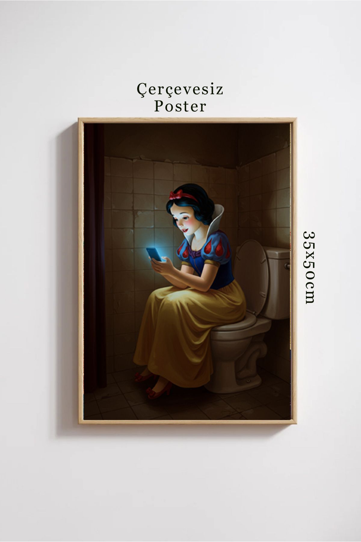 DARK AND BRIGHT Duvar Dekoru Poster Wall Art Tablo İllüstrasyon Duvar Kağıdı Çerçeve