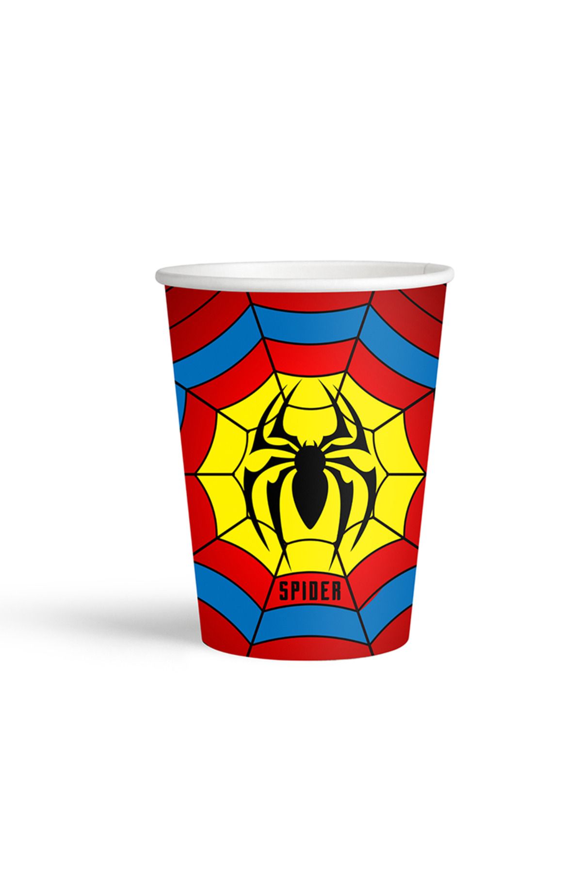 Adana Pasta Malzemeleri BARDAK KARTON 8 OZ 8 Lİ SPIDER