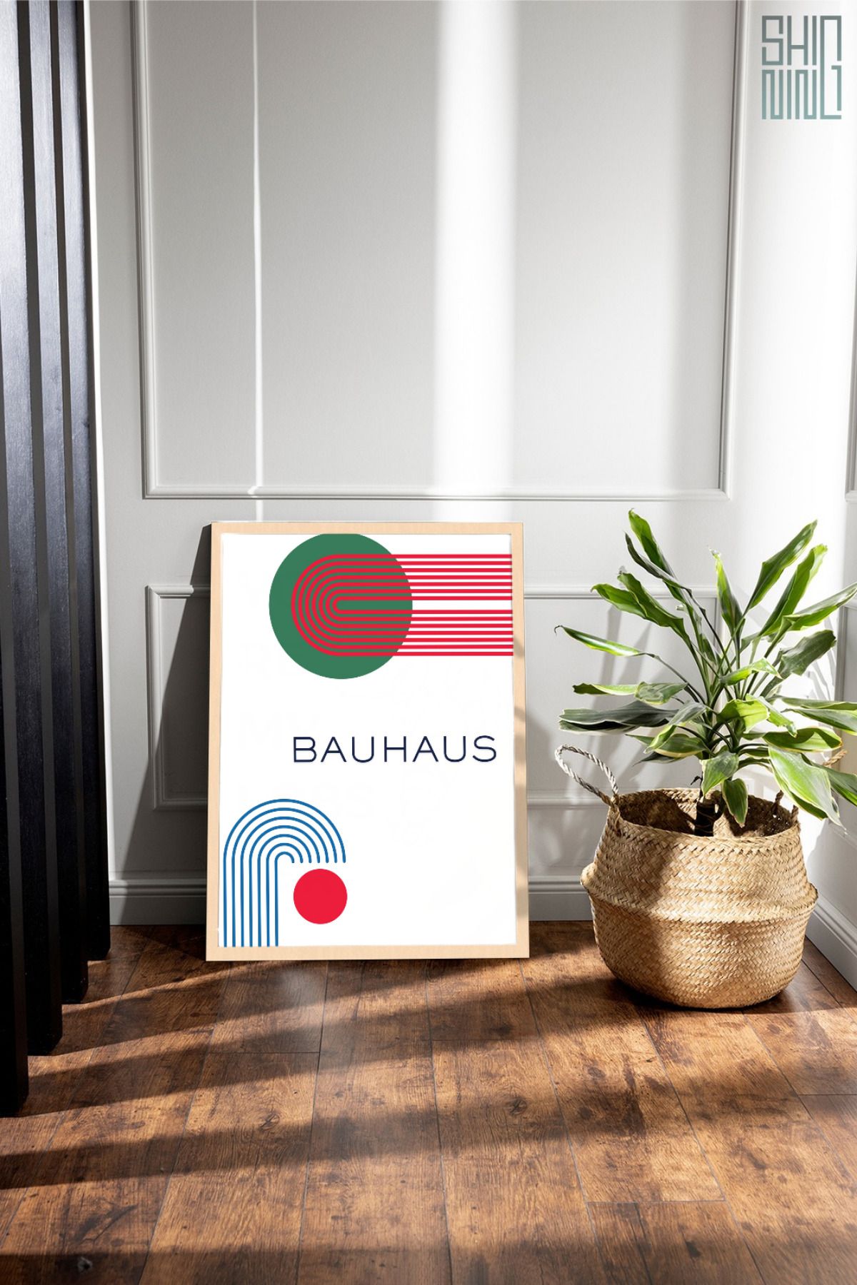 Home Çerçeveli "Bauhaus Minimal" Tasarım Tablo