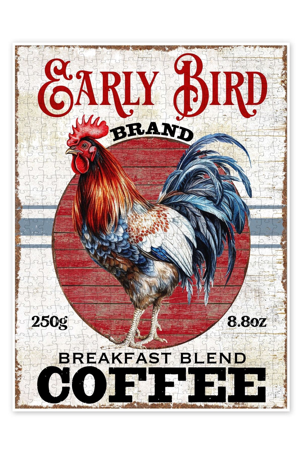 Jeronkarji Early Bird Coffee 500 Parça Puzzle Yapboz Kedi Köpek Temalı Doğa ve Orman Hayvanları