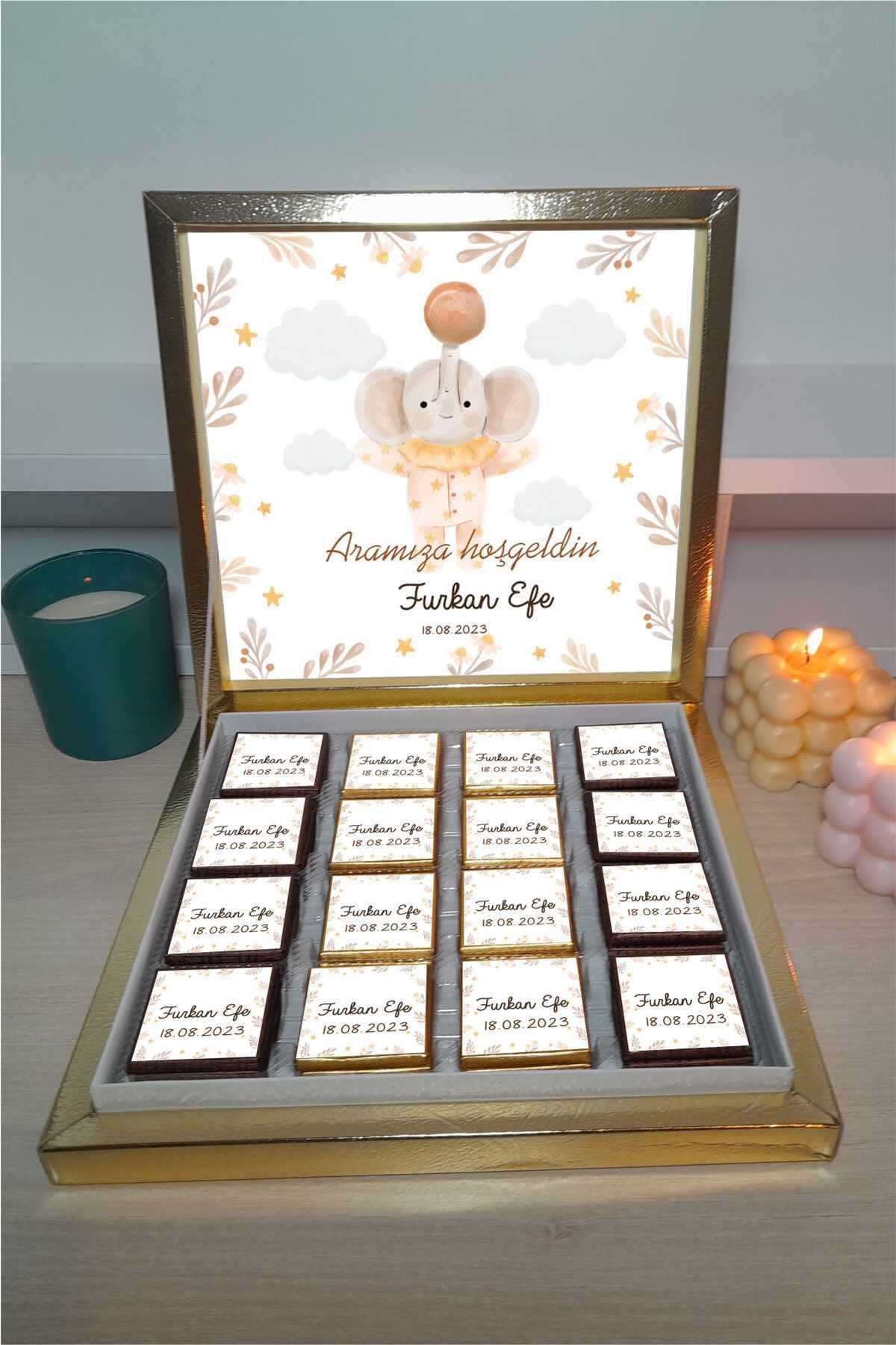 angel digital art Kız erkek bebek çikolatası isme özel. Mevlit, Baby Shower, 40. Gün, Yaş Günü uyarlanabilir