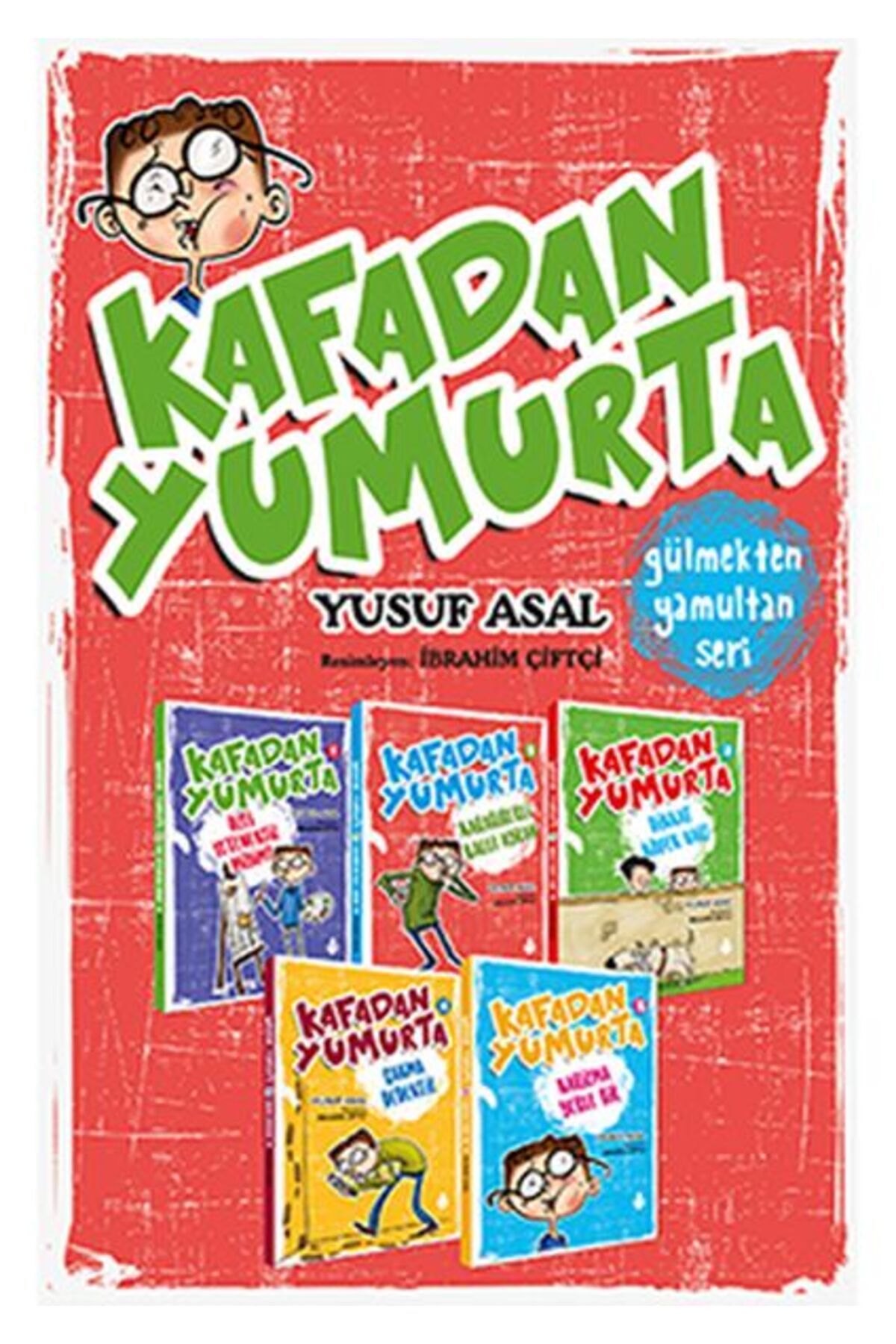 Uğurböceği Yayınları Kafadan Yumurta Seti (5 Kitap)