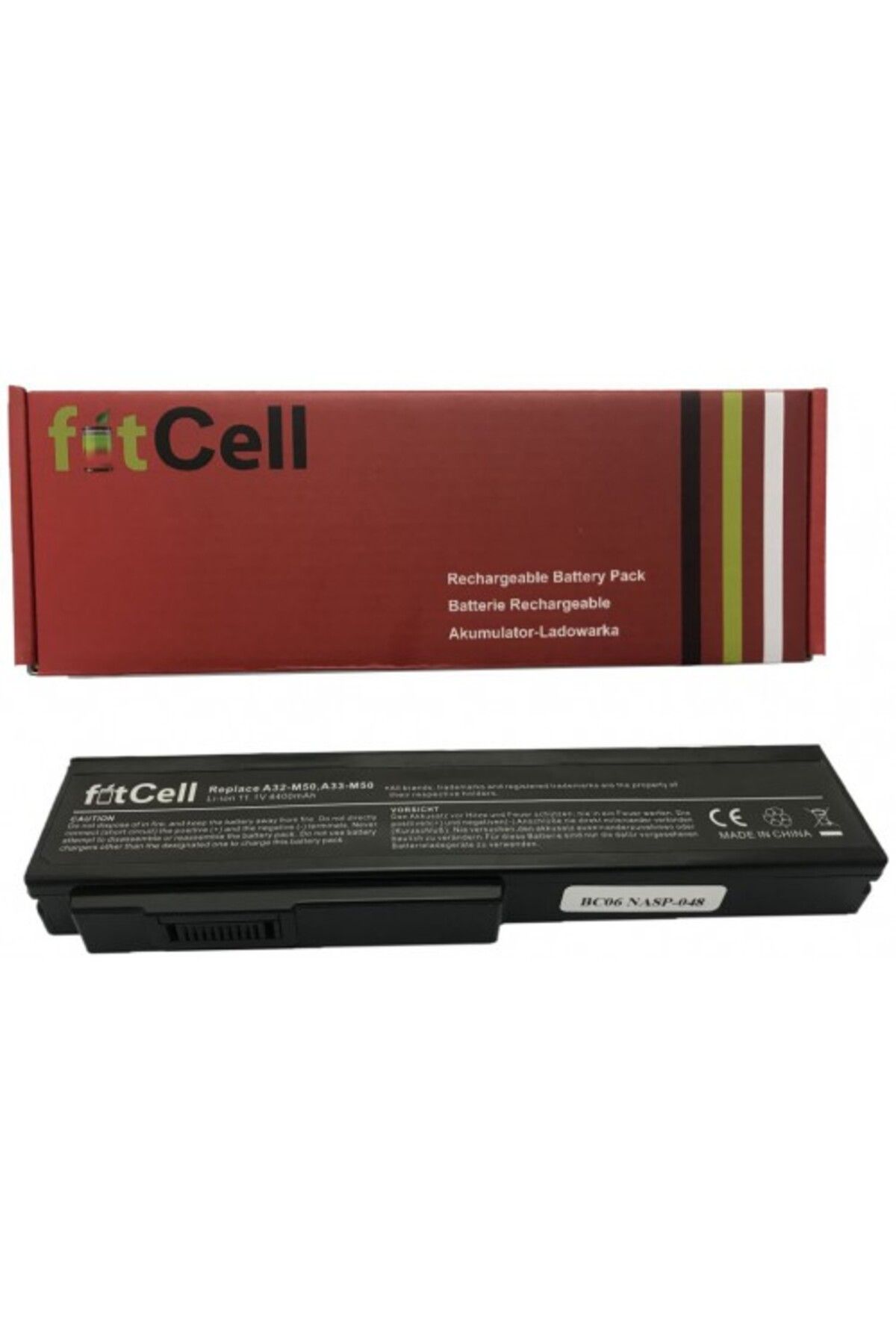 FITCELL Asus X64V Notebook Batarya - Pil