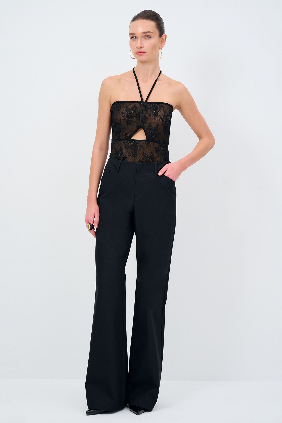 Love My Body Moda Tutkusu Geniş Paça Pantolon