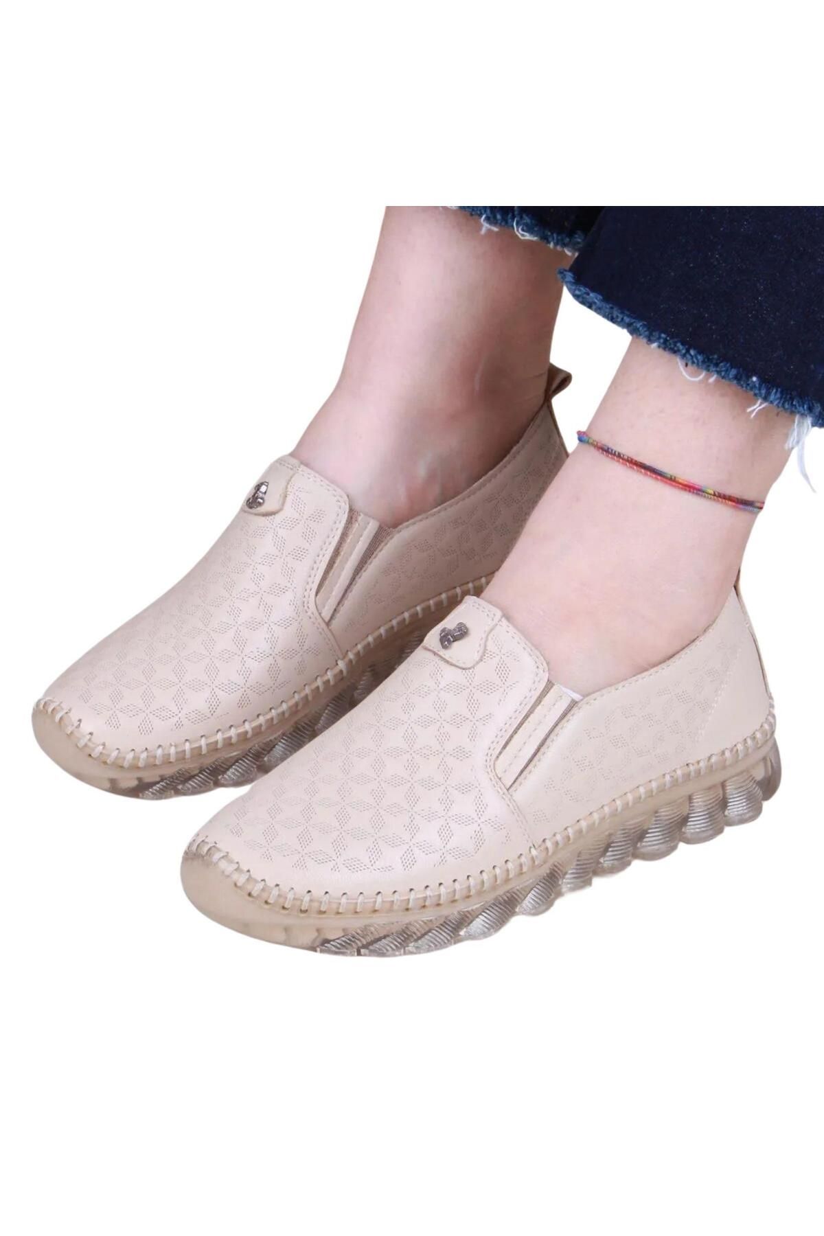 MARİOTTO 10002 Günlük Kadın Hakiki Deri Casual Ayakkabı