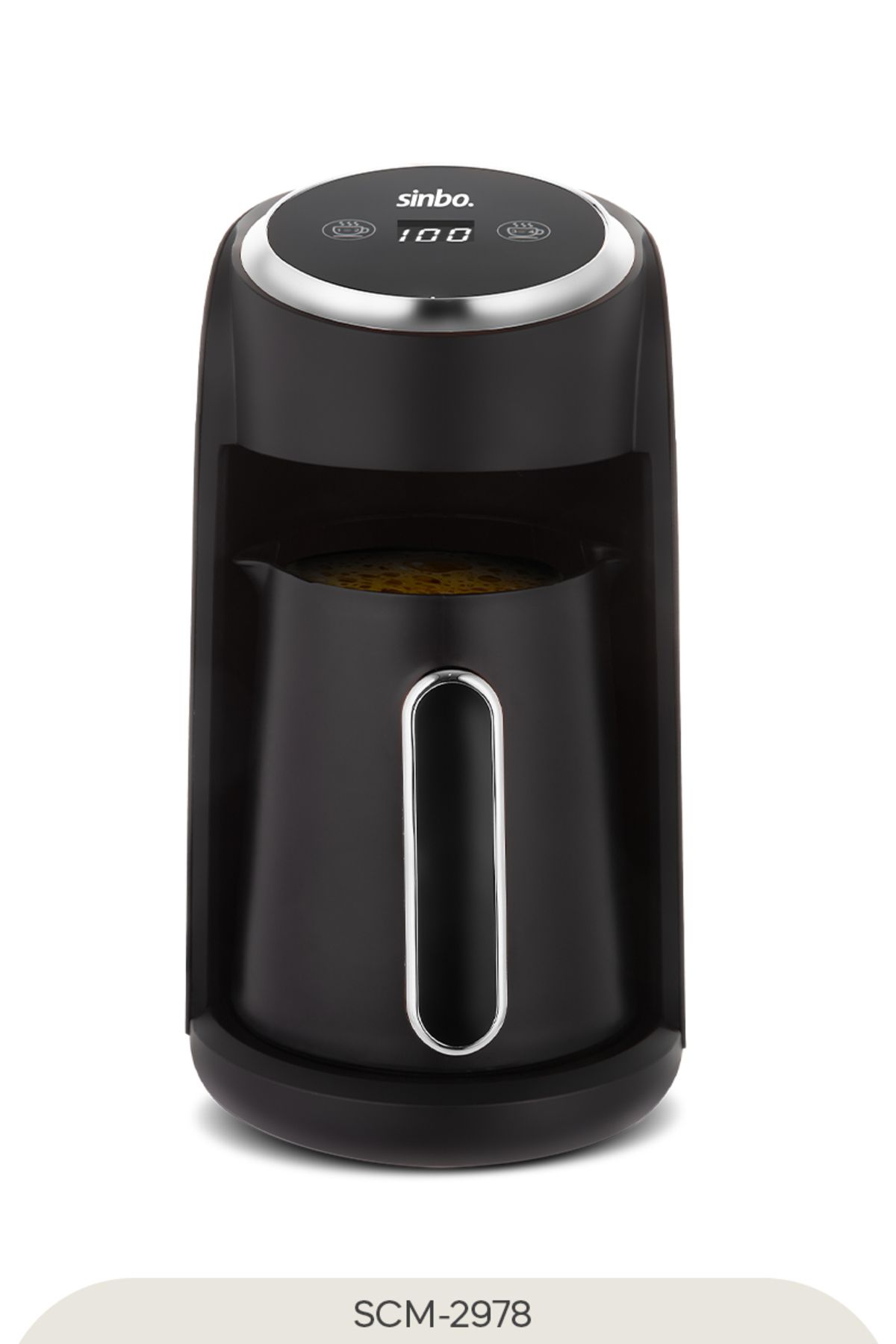 Sinbo-Scm-2978 Automatic Coffee Machine Chrome Color 2