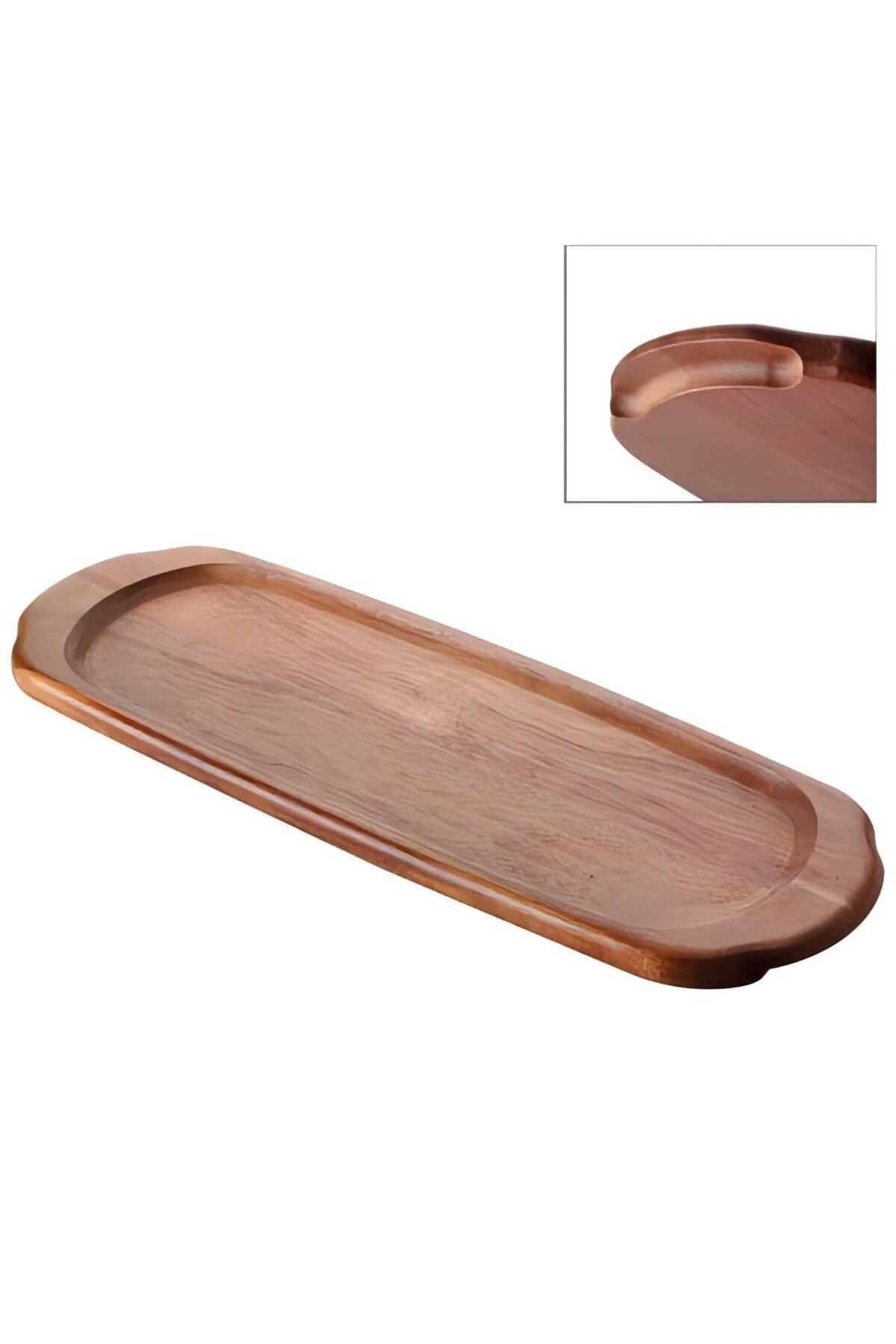 MEHAY HOME 45*16 Lüx Akasya Sunum tabağı- pide-lahmacun vb.
