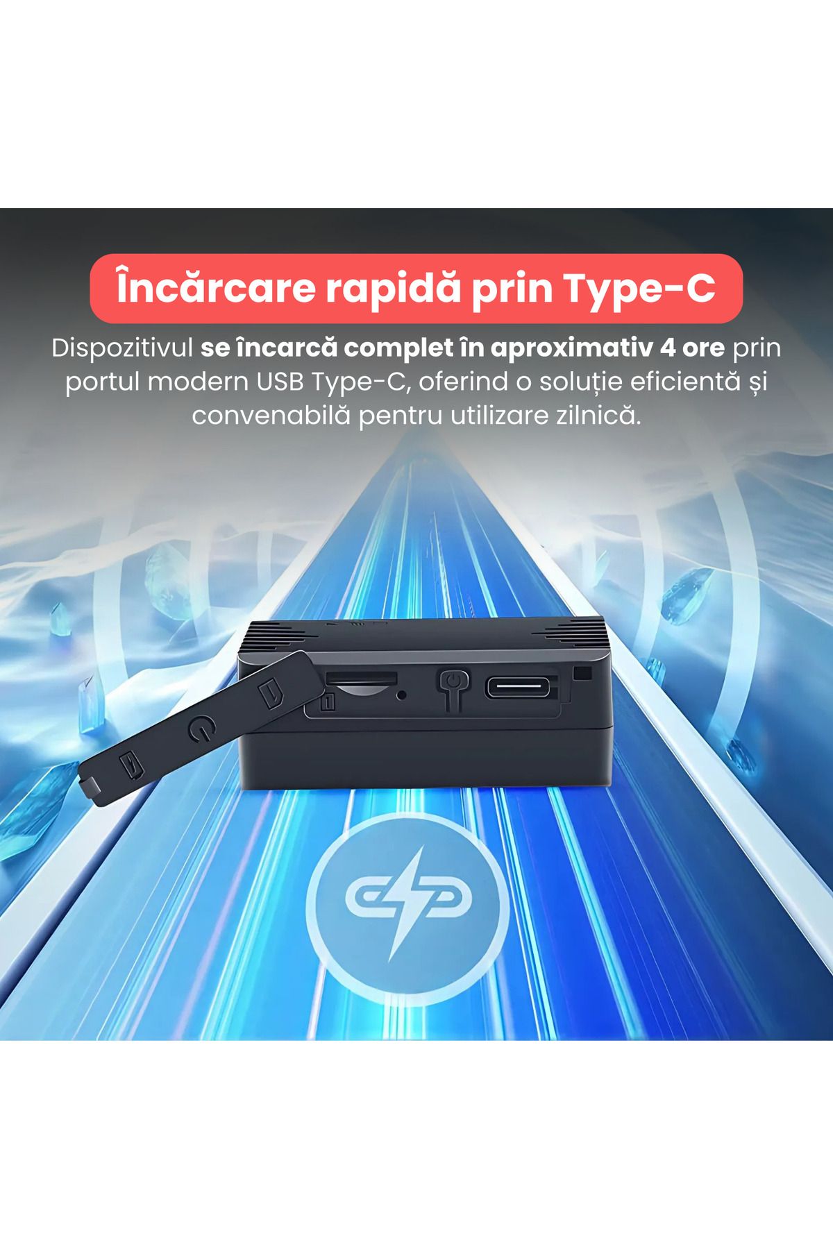 Spionescu-Smart 4G GPS Tracker, real-time location, anti-loss alert, route history function, 5000 mAh 5