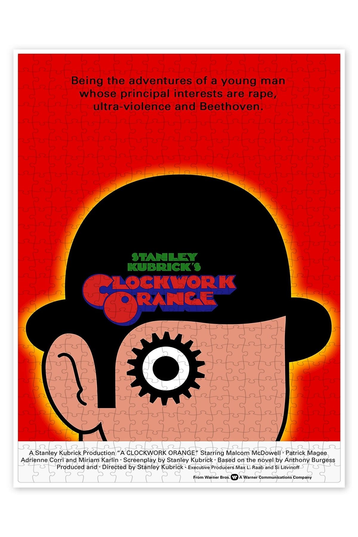 Jeronkarji Clockwork Orange 500 Parça Puzzle Yapboz Klasik Film Temalı