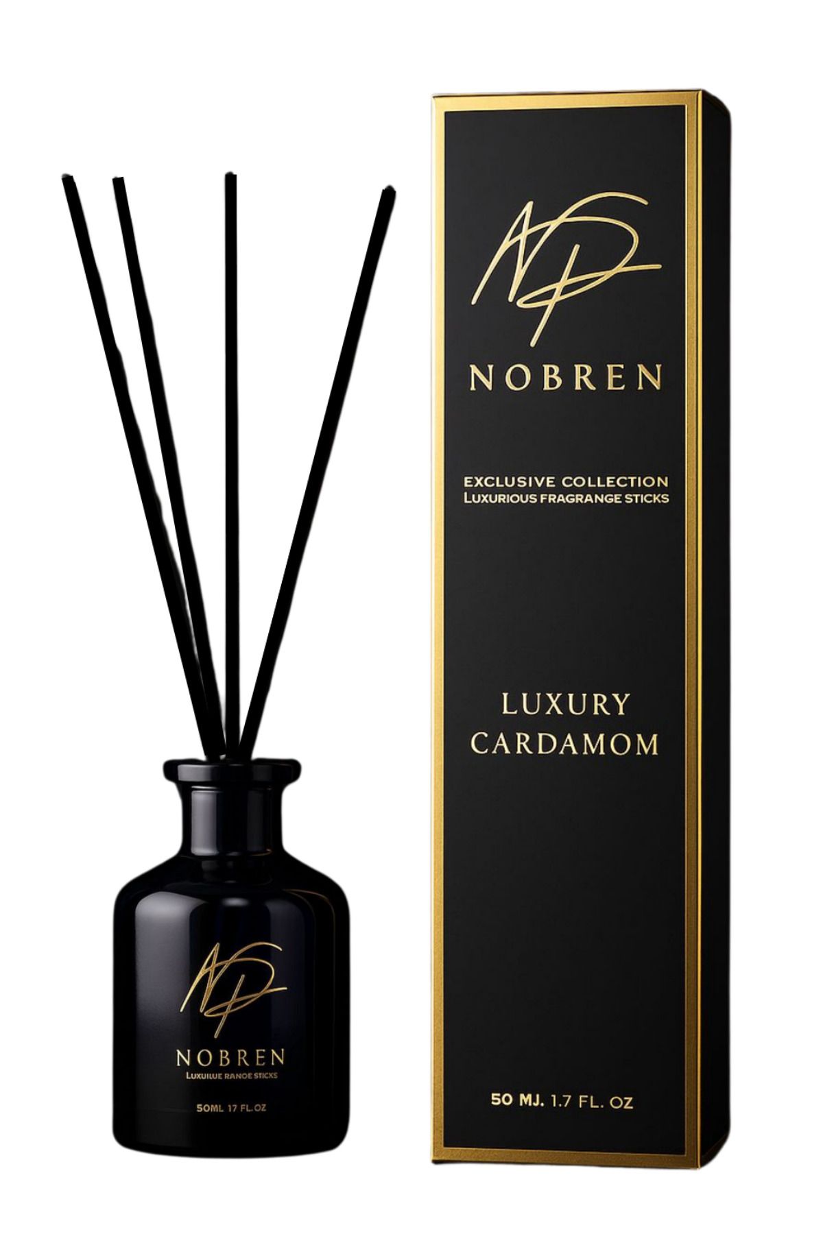 NOBREN Green Cardamom 50 ml Çubuklu Ortam Kokusu